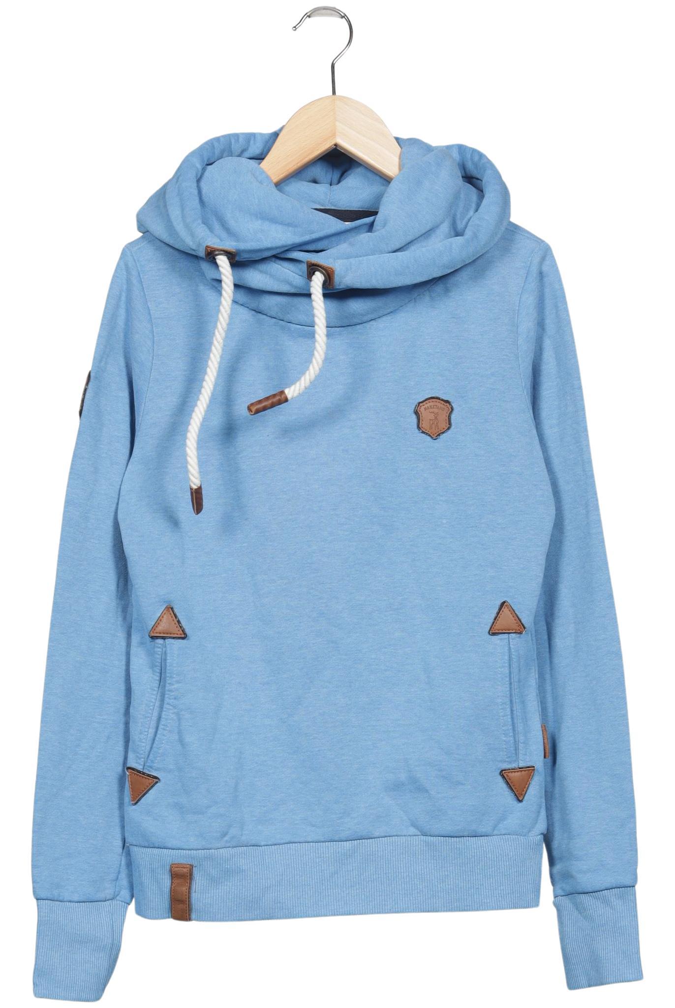 

Naketano Damen Kapuzenpullover, hellblau, Gr. 38