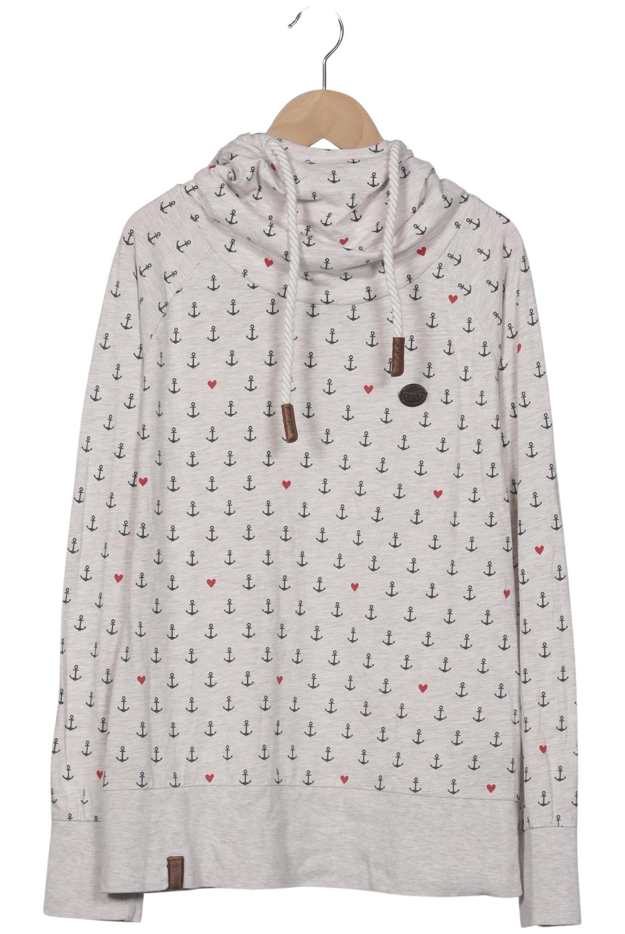 

Naketano Damen Kapuzenpullover, grau, Gr. 42