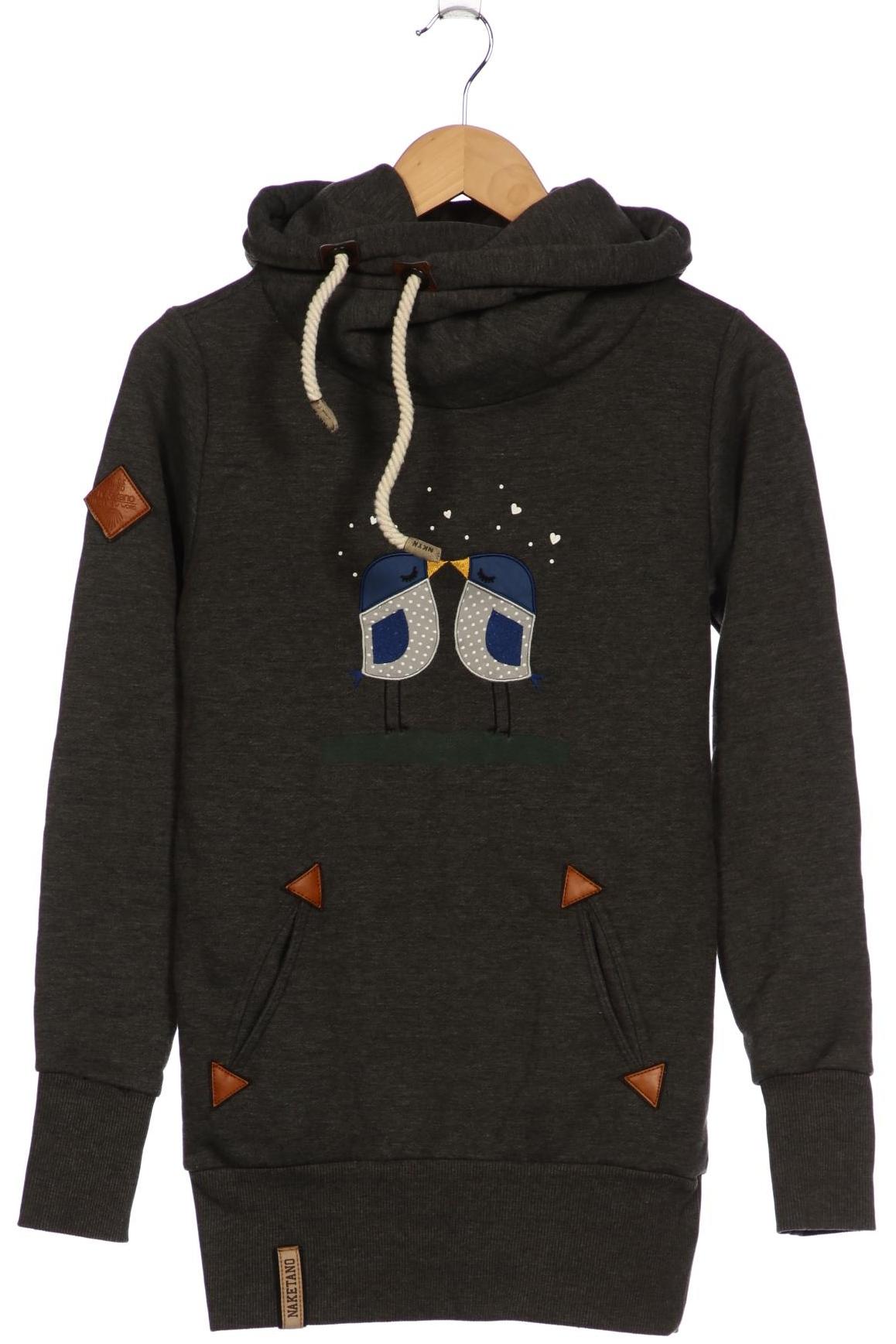 

Naketano Damen Kapuzenpullover, grau, Gr. 36