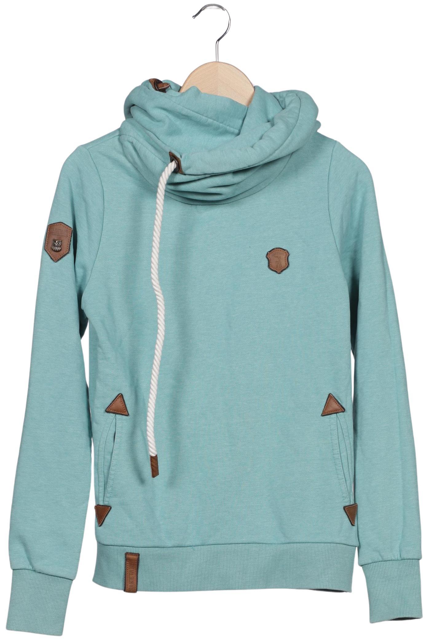 

Naketano Damen Kapuzenpullover, türkis, Gr. 38