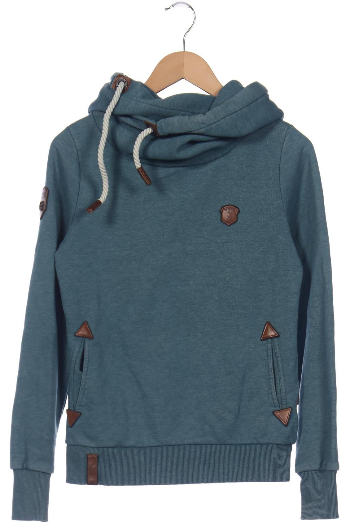 

Naketano Damen Kapuzenpullover, blau, Gr. 38