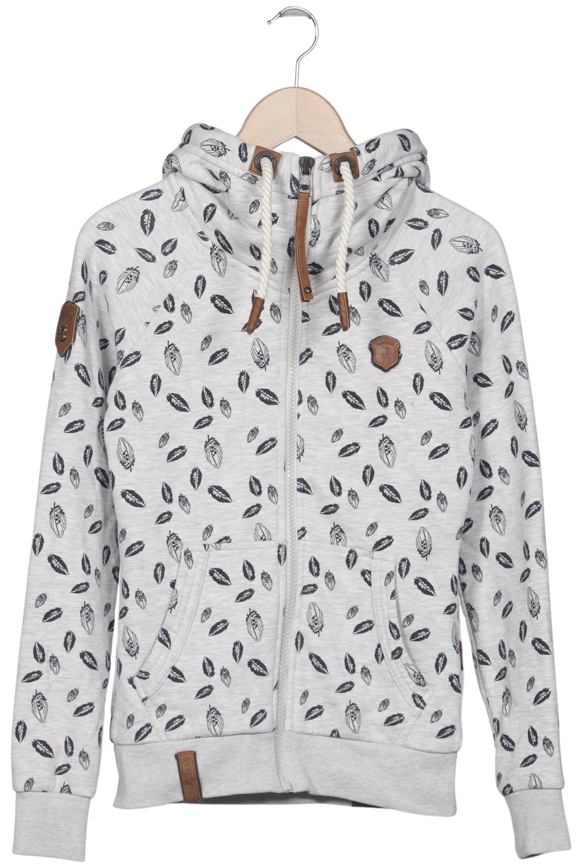 

Naketano Damen Kapuzenpullover, grau, Gr. 34
