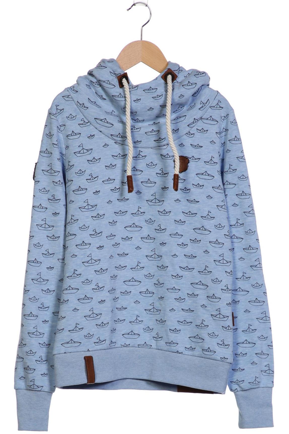 

Naketano Damen Kapuzenpullover, blau, Gr. 38