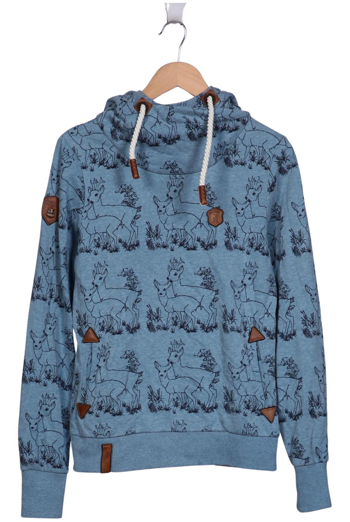 

Naketano Damen Kapuzenpullover, hellblau, Gr. 38