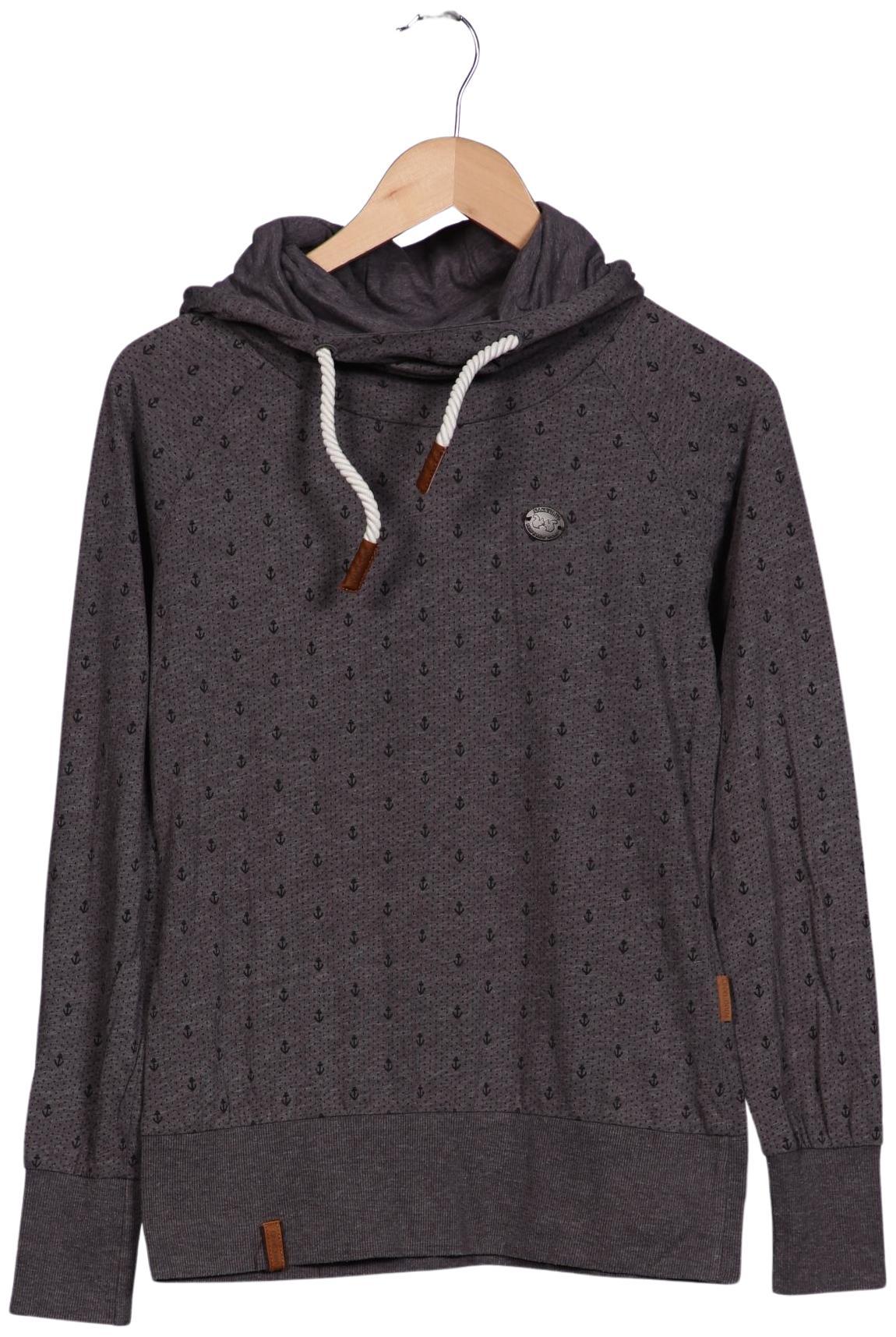 

Naketano Damen Kapuzenpullover, grau, Gr. 38
