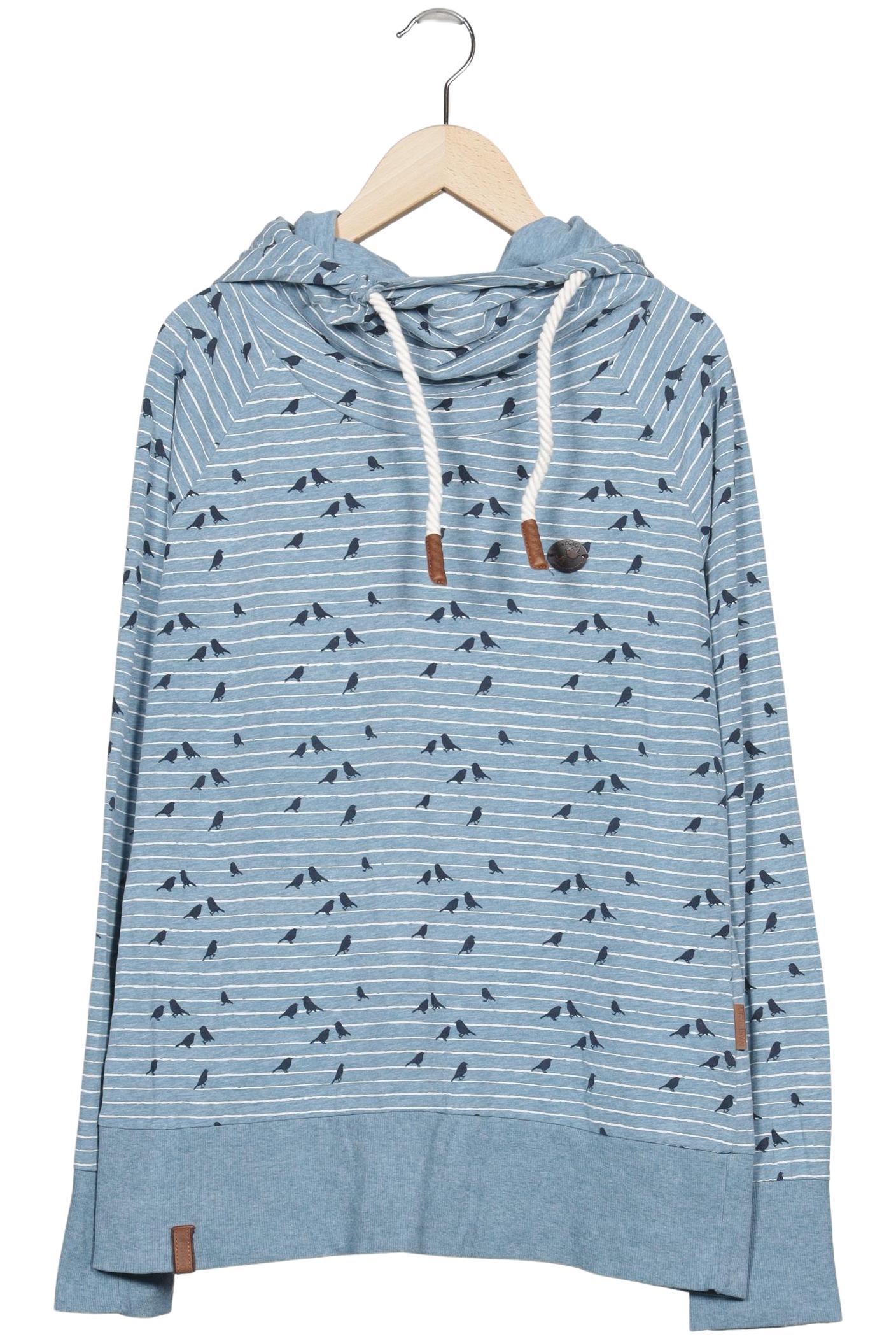 

Naketano Damen Kapuzenpullover, hellblau, Gr. 44
