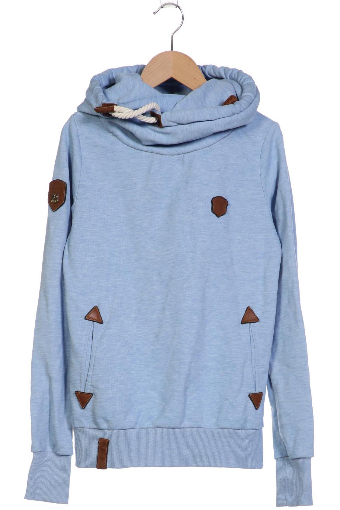 

Naketano Damen Kapuzenpullover, hellblau, Gr. 36