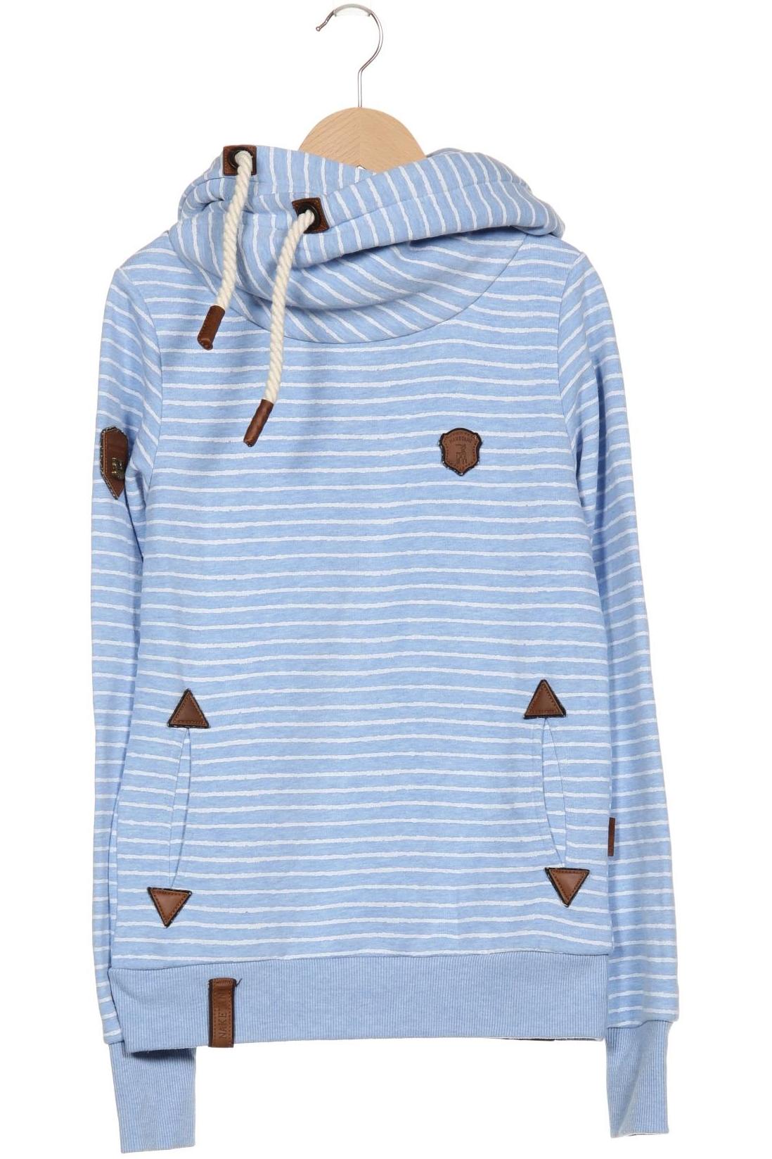 

Naketano Damen Kapuzenpullover, hellblau, Gr. 36