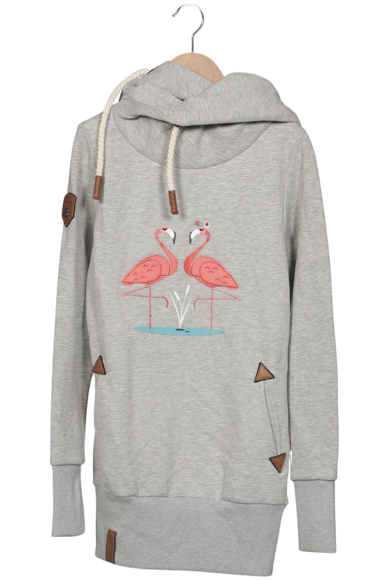 

Naketano Damen Kapuzenpullover, grau, Gr. 36