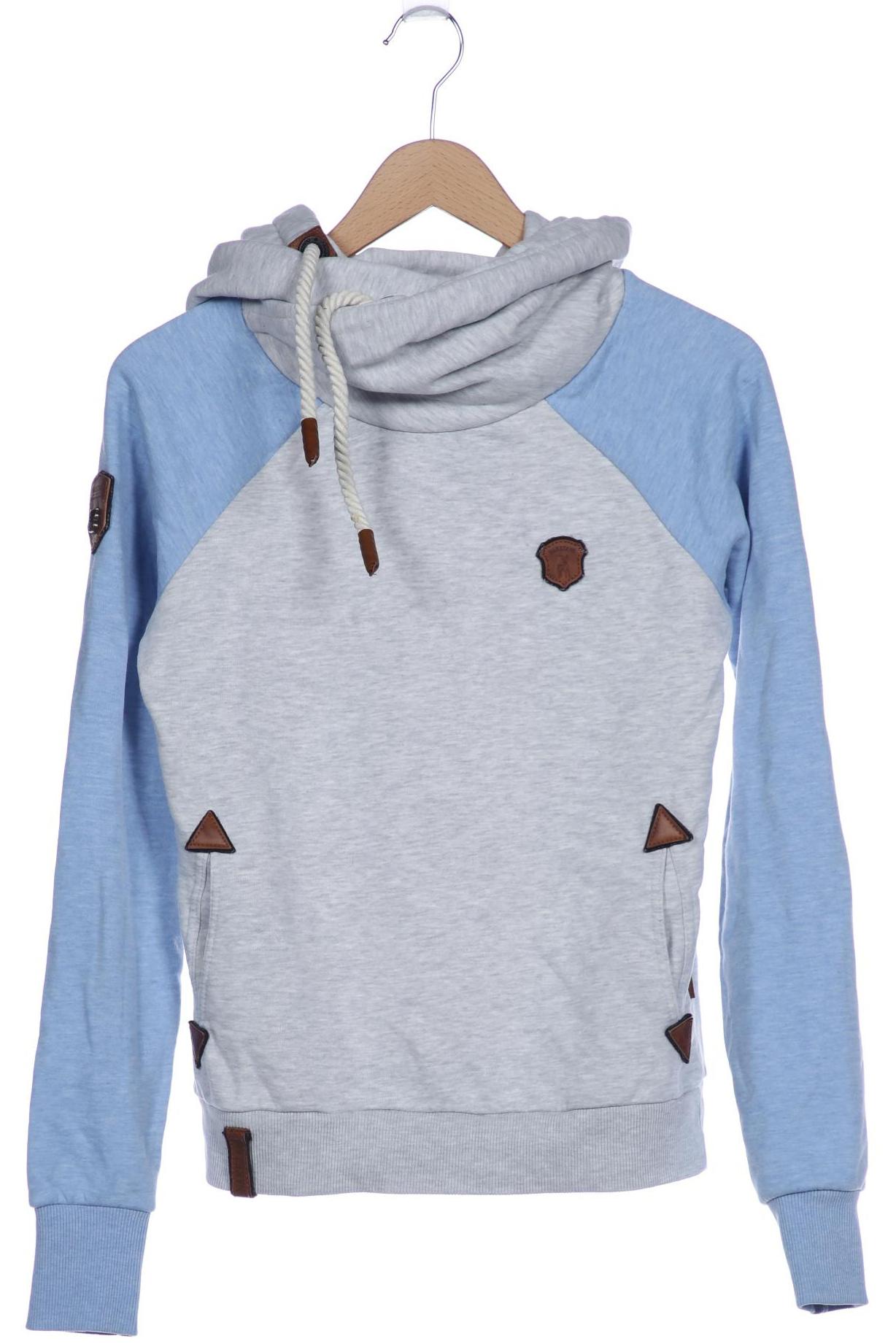 

Naketano Damen Kapuzenpullover, grau, Gr. 38
