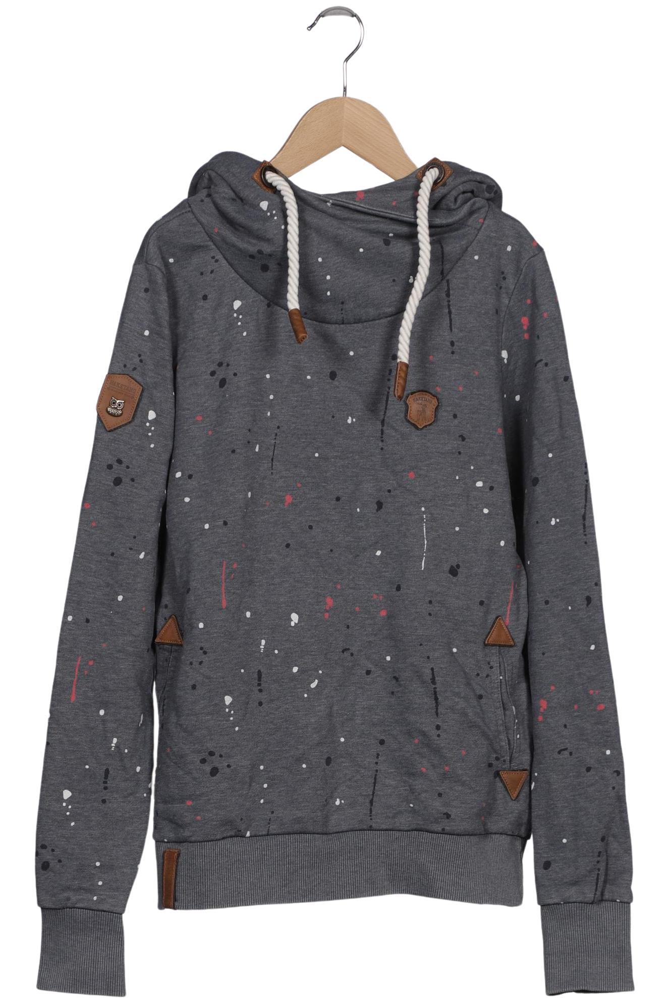 

Naketano Damen Kapuzenpullover, grau, Gr. 42