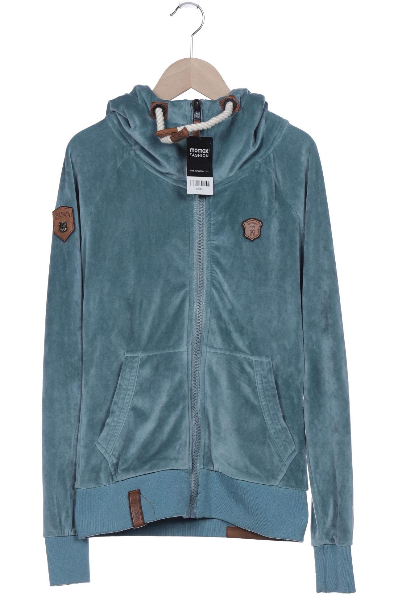 

Naketano Damen Kapuzenpullover, türkis, Gr. 34