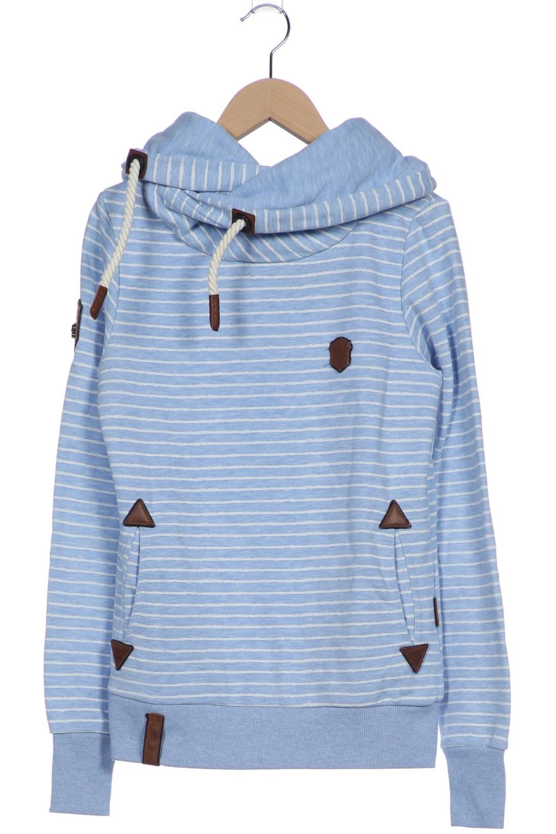 

Naketano Damen Kapuzenpullover, hellblau, Gr. 36