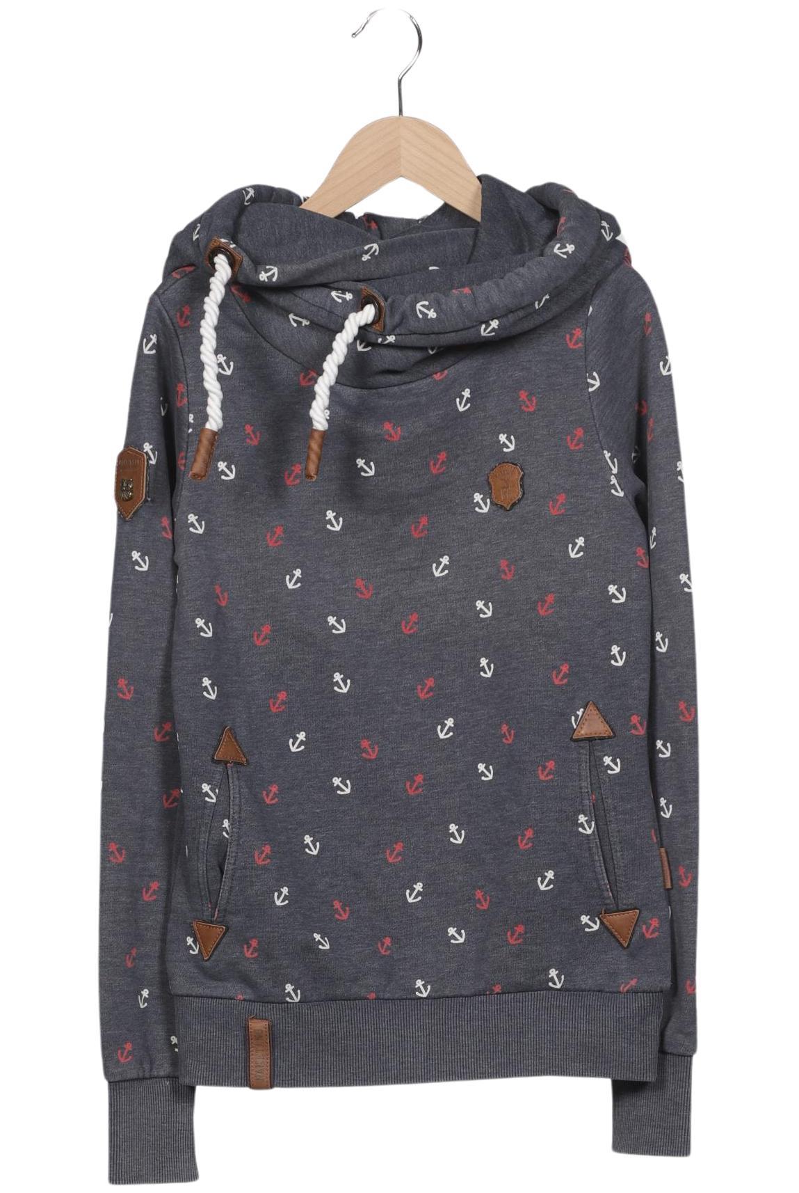 

Naketano Damen Kapuzenpullover, grau, Gr. 36