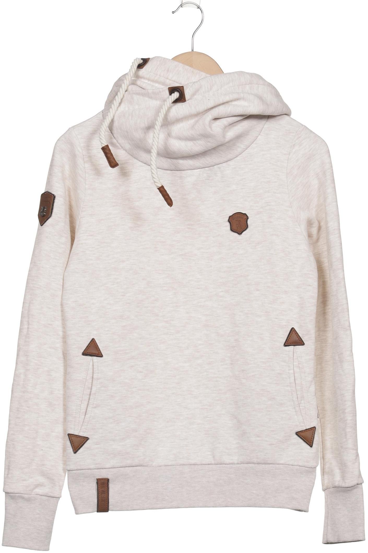 

Naketano Damen Kapuzenpullover, cremeweiß, Gr. 38