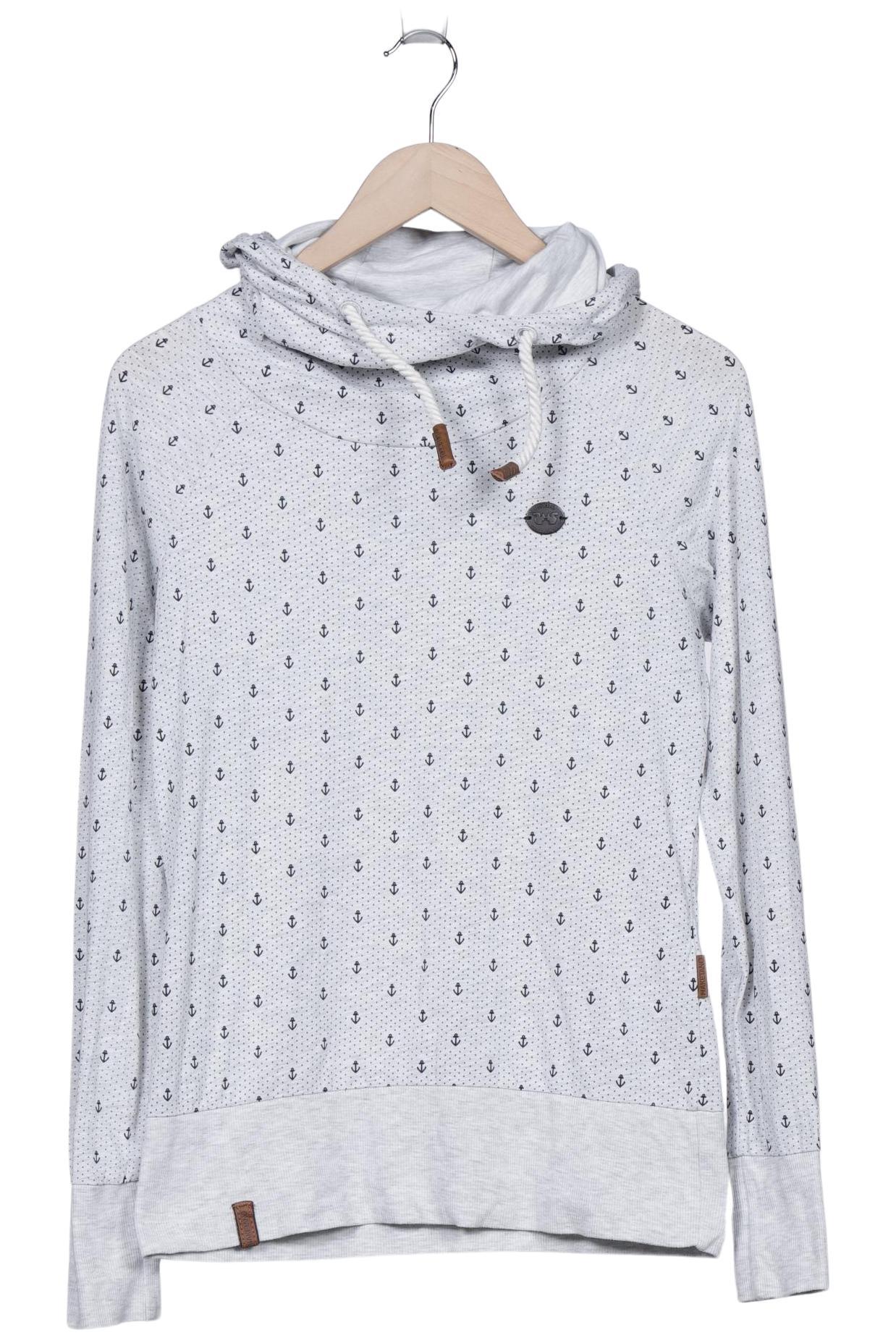 

Naketano Damen Kapuzenpullover, grau, Gr. 38
