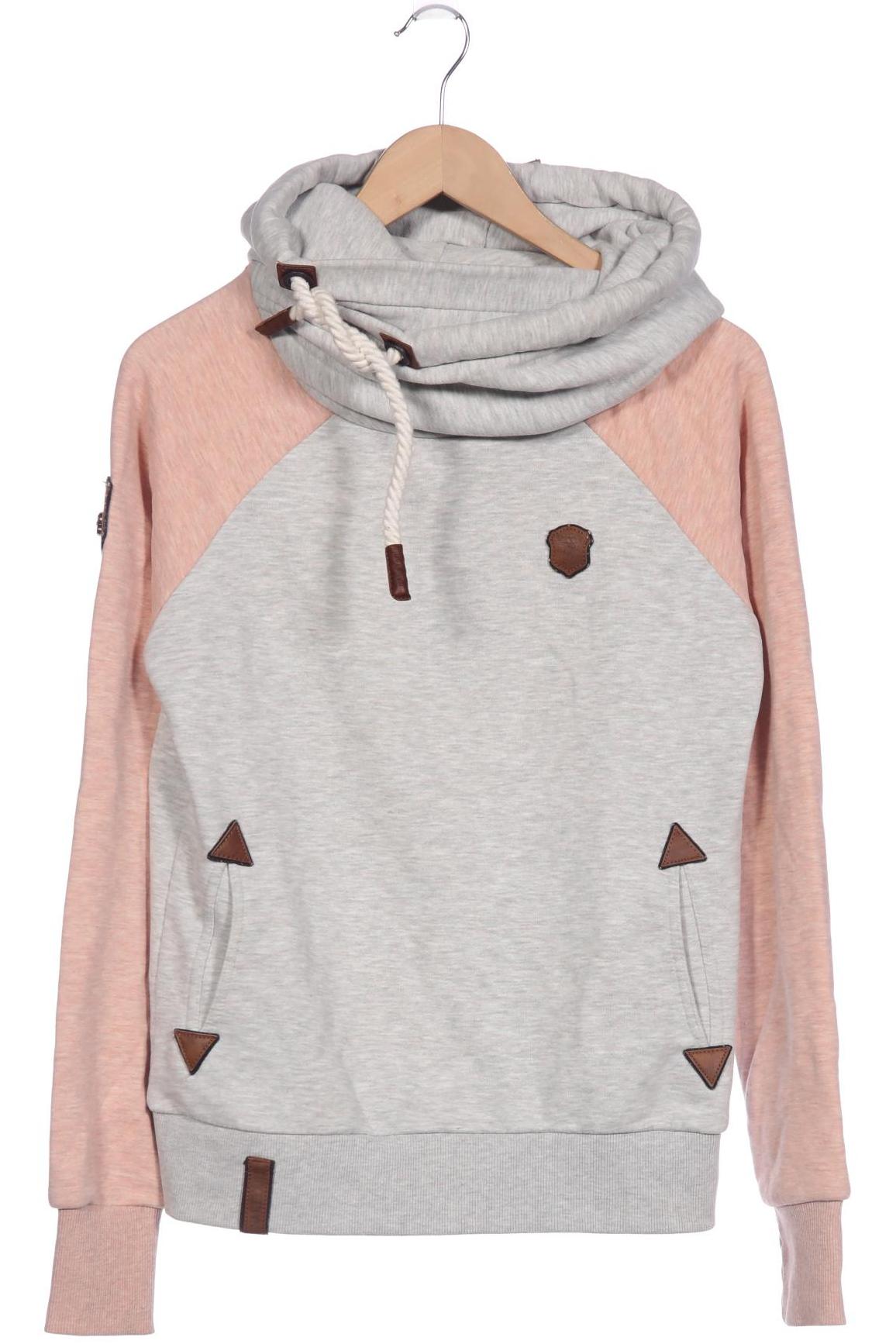 

Naketano Damen Kapuzenpullover, grau, Gr. 38