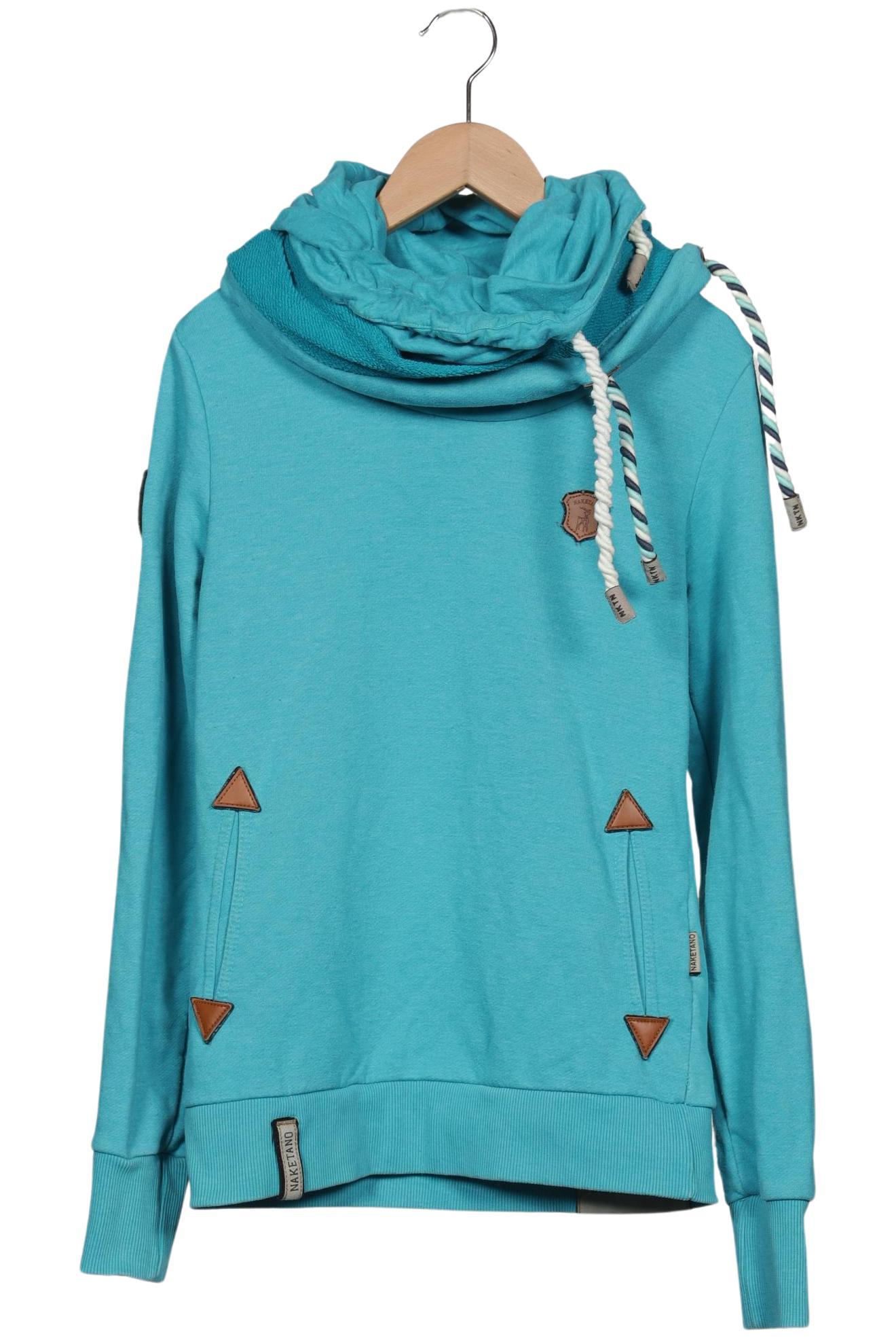 

Naketano Damen Kapuzenpullover, blau, Gr. 36