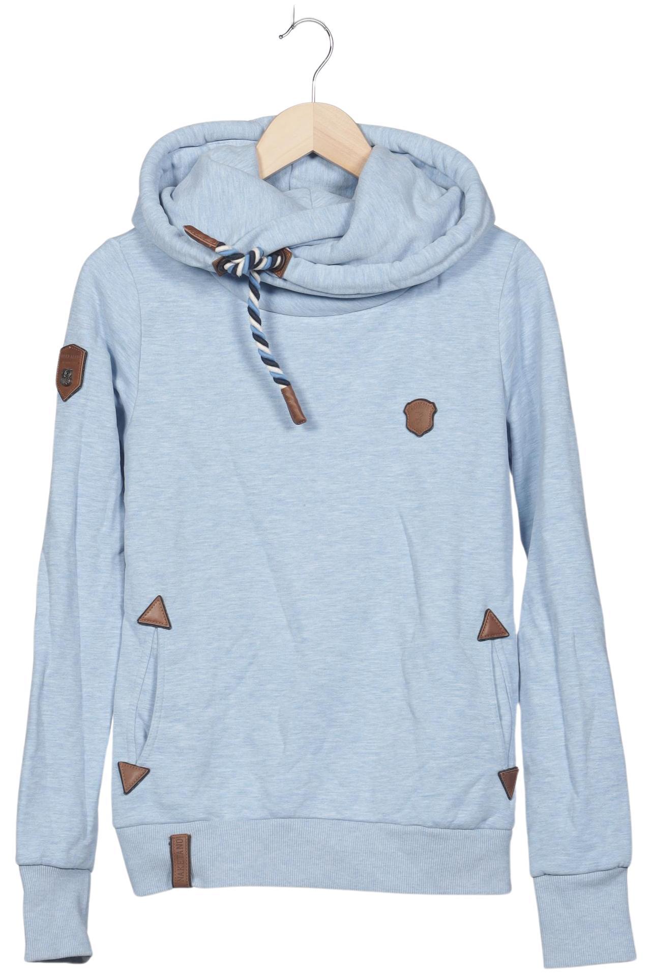 

Naketano Damen Kapuzenpullover, hellblau, Gr. 42