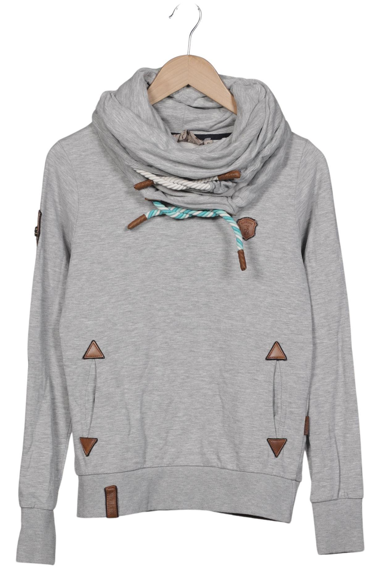 

Naketano Damen Kapuzenpullover, grau, Gr. 36