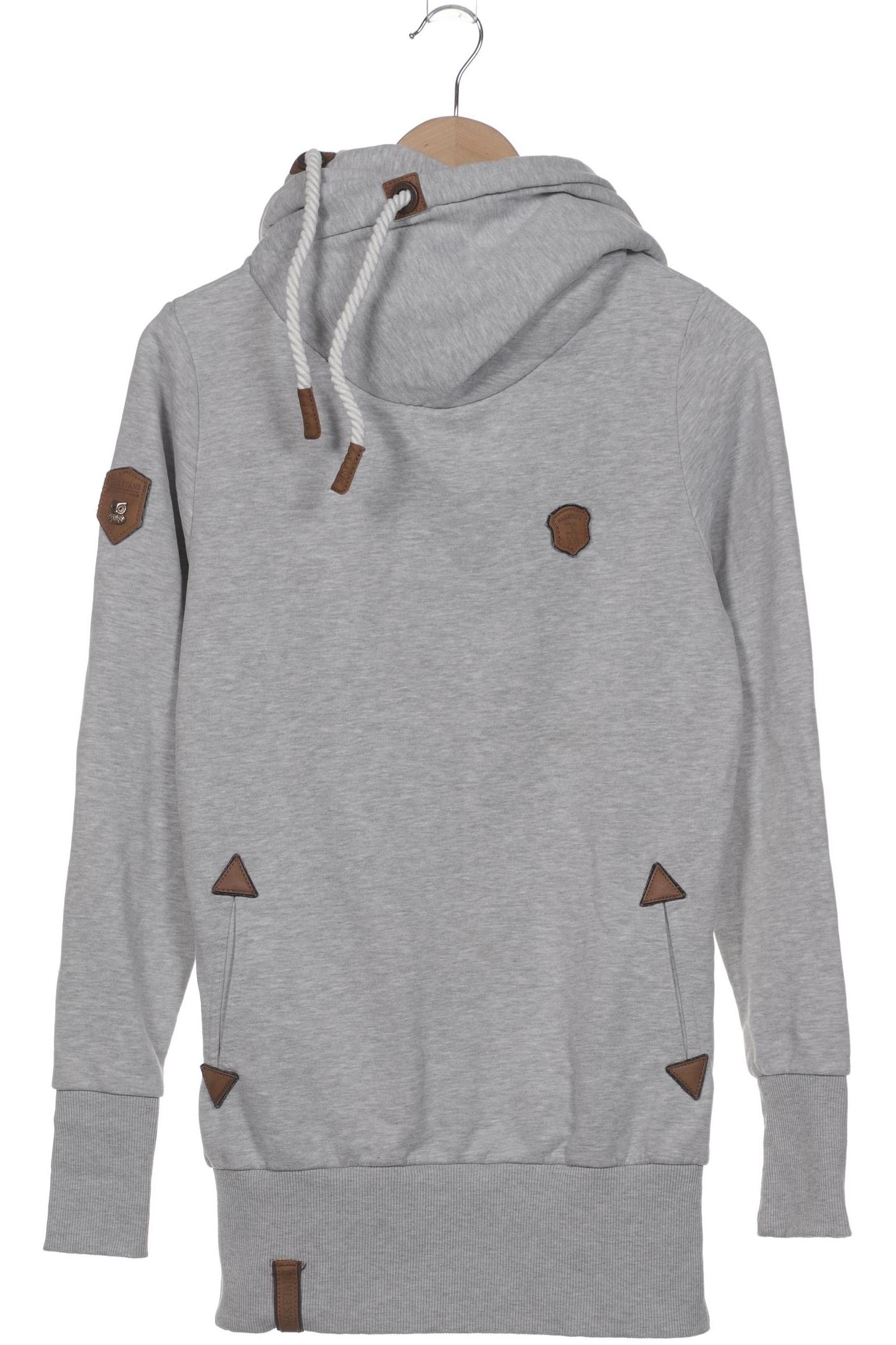 

Naketano Damen Kapuzenpullover, grau, Gr. 38