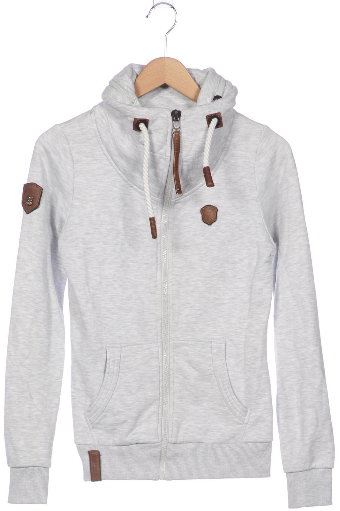 

Naketano Damen Kapuzenpullover, grau, Gr. 38