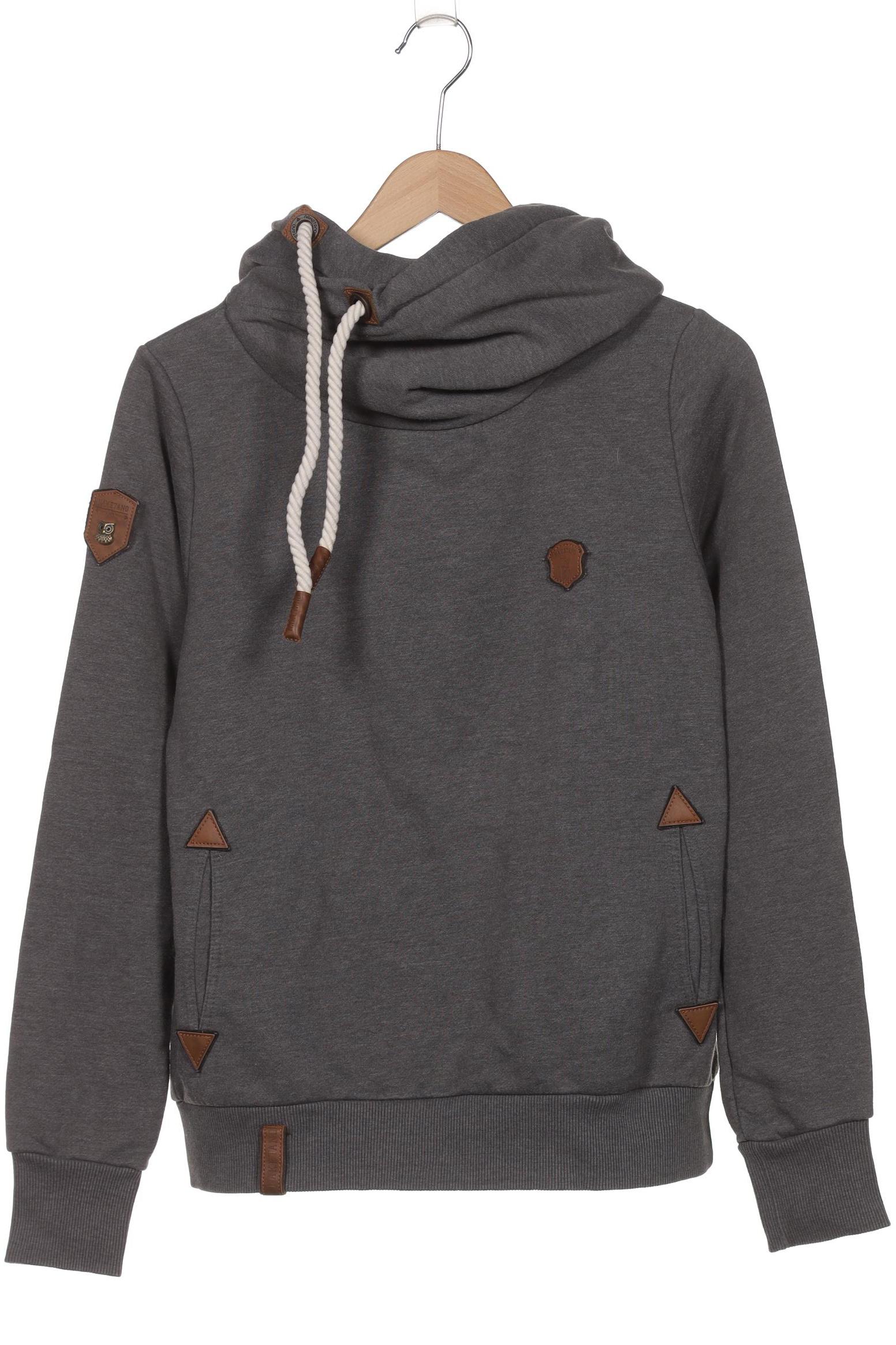 

Naketano Damen Kapuzenpullover, grau, Gr. 42