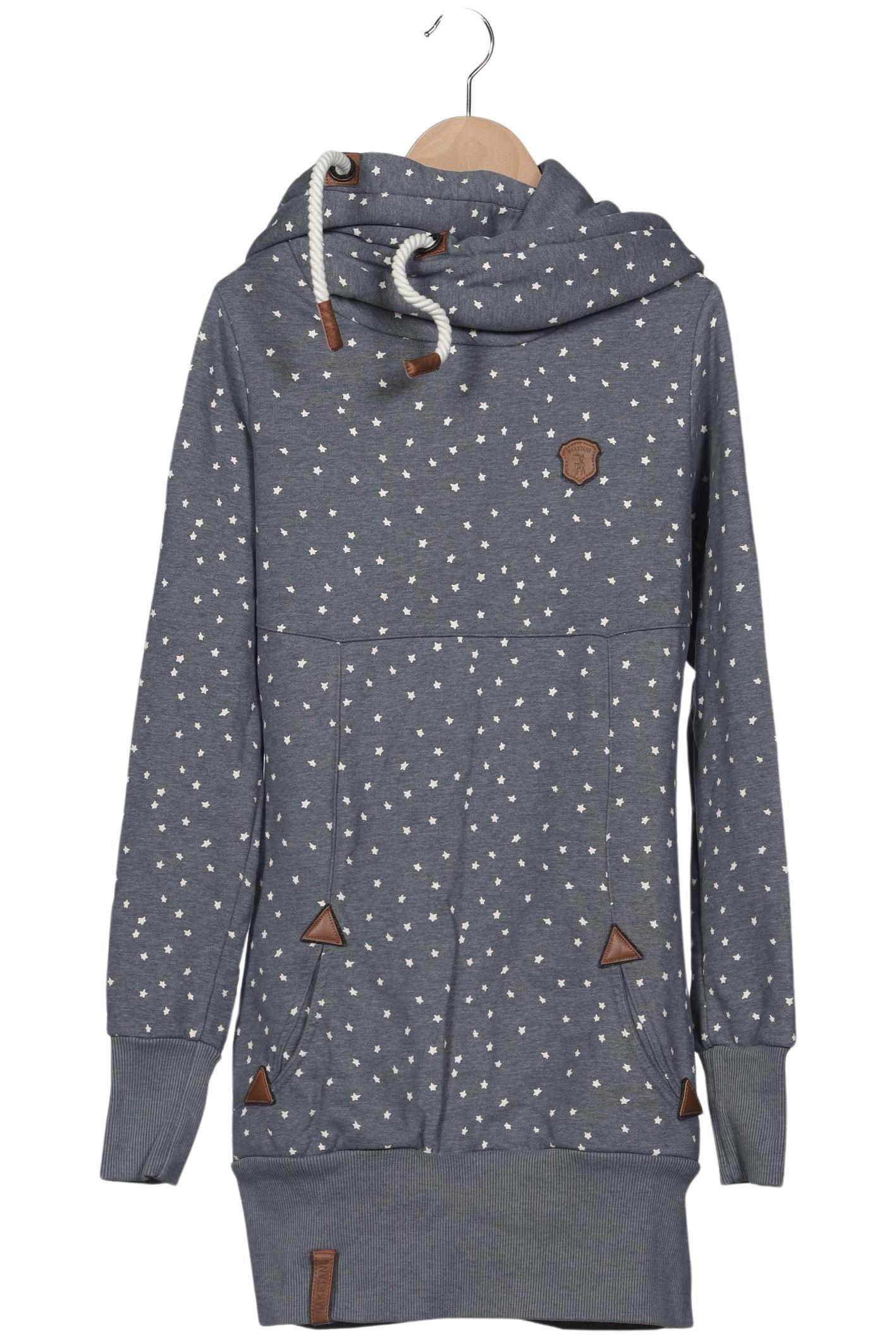 

Naketano Damen Kapuzenpullover, grau, Gr. 38