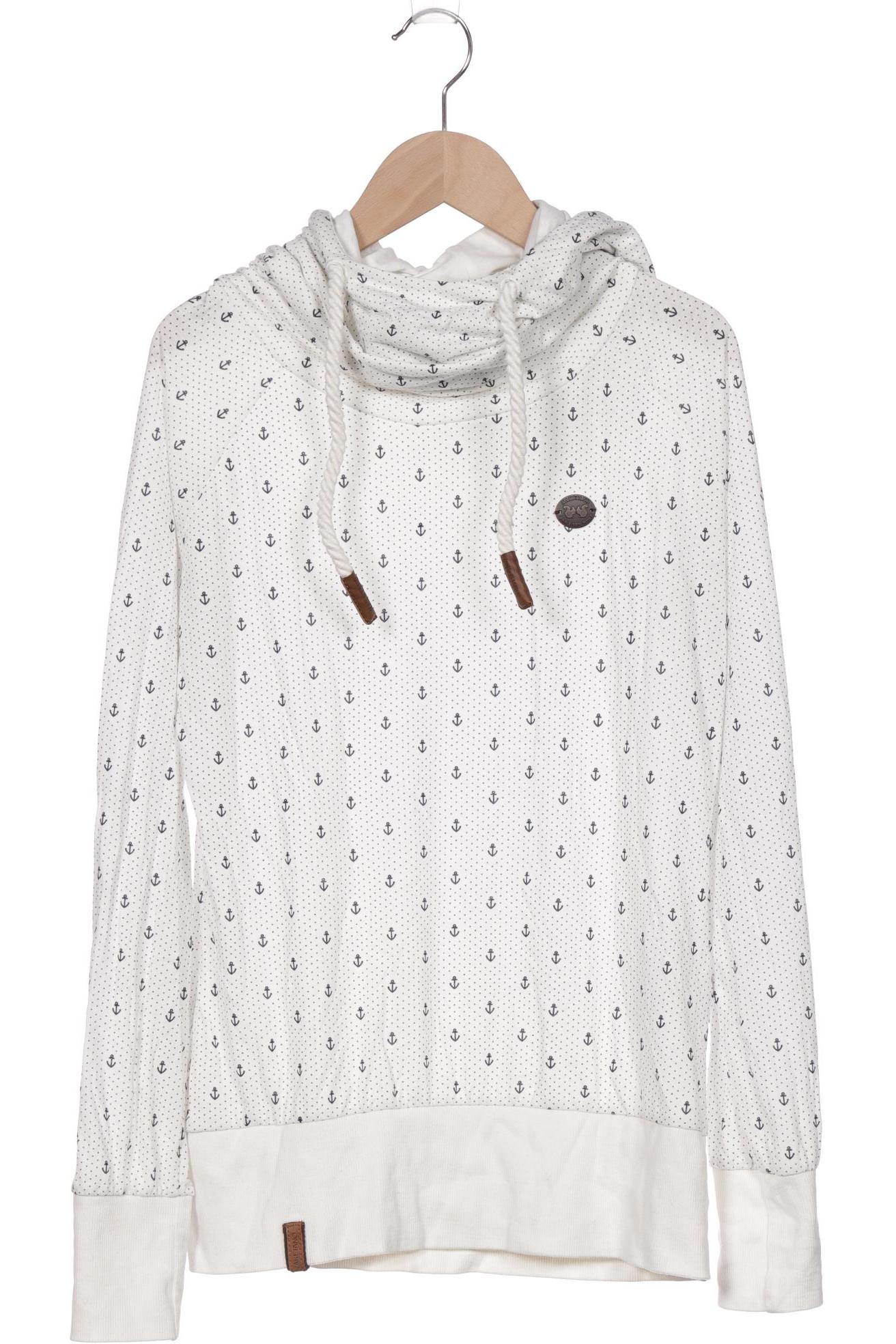

Naketano Damen Kapuzenpullover, weiß, Gr. 38