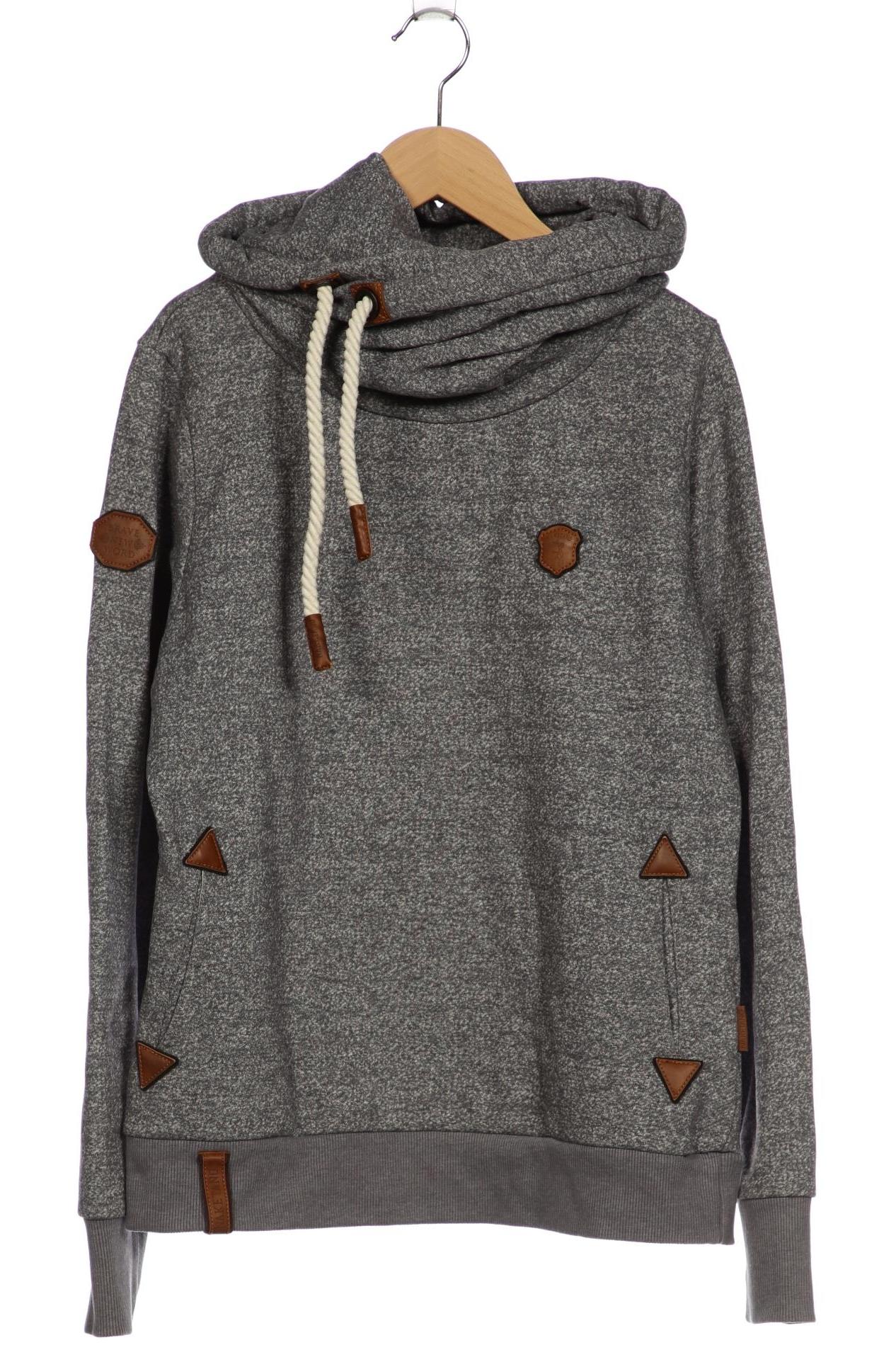 

Naketano Damen Kapuzenpullover, grau, Gr. 44