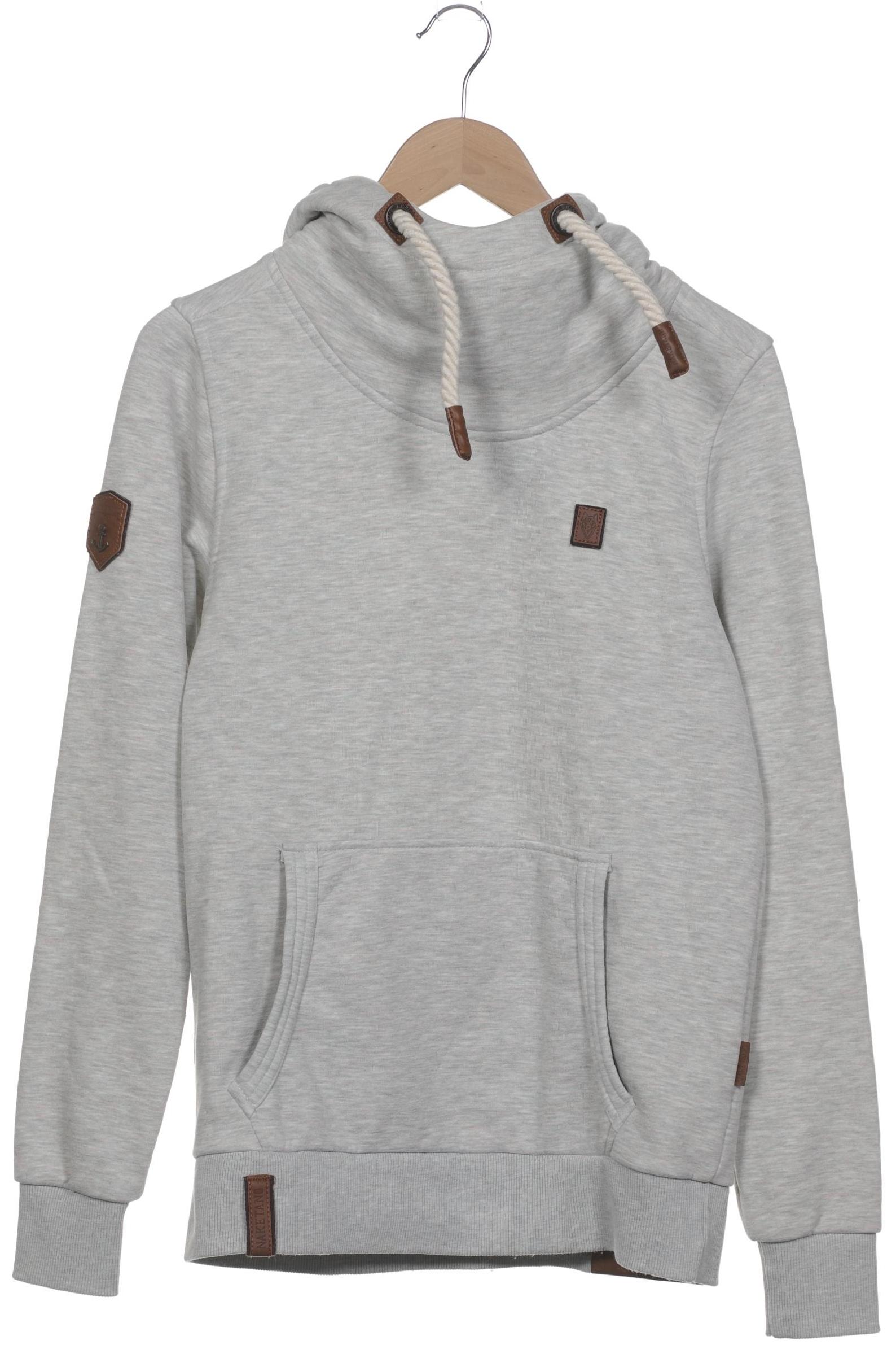 

Naketano Damen Kapuzenpullover, grau, Gr. 36