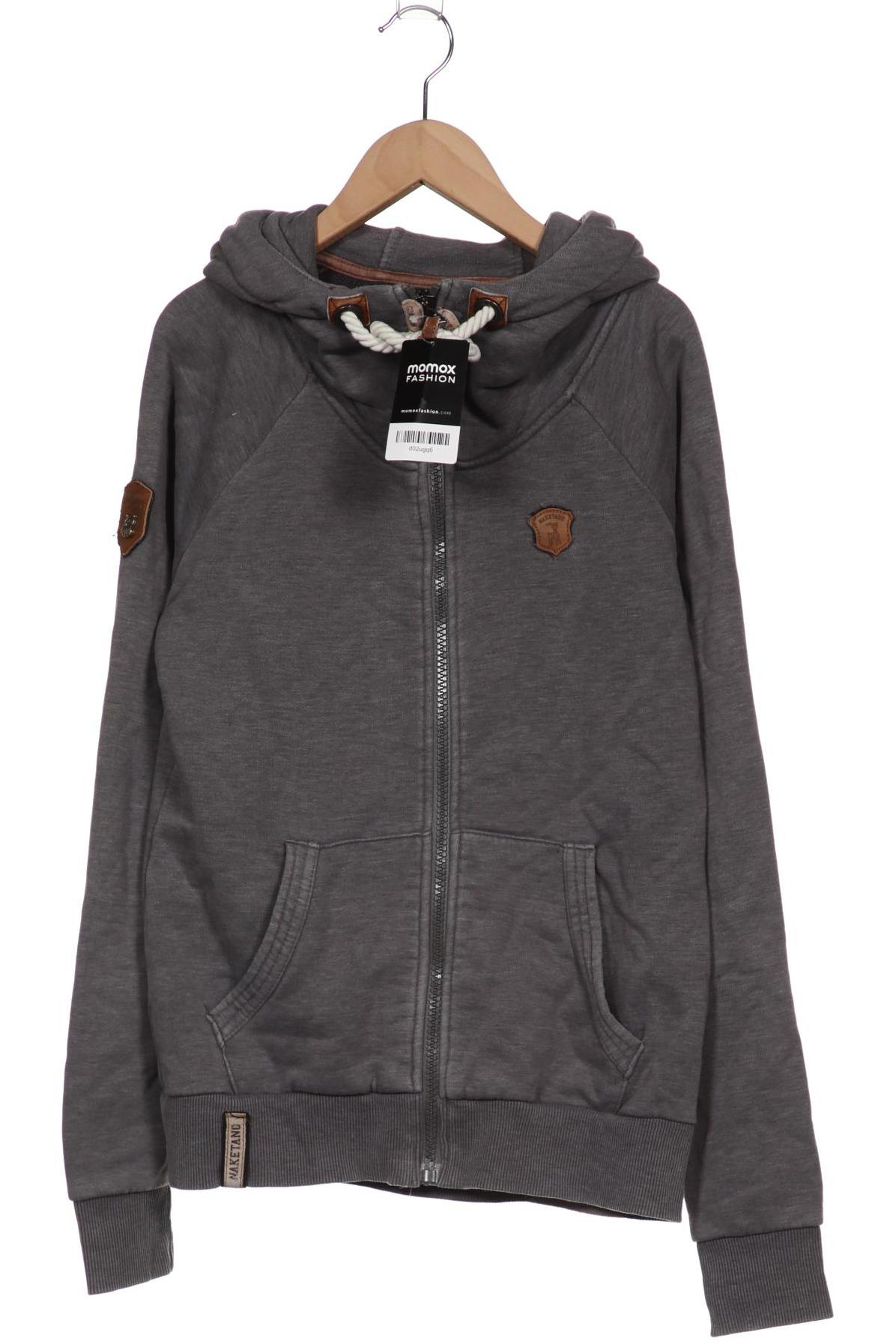 

Naketano Damen Kapuzenpullover, grau, Gr. 38