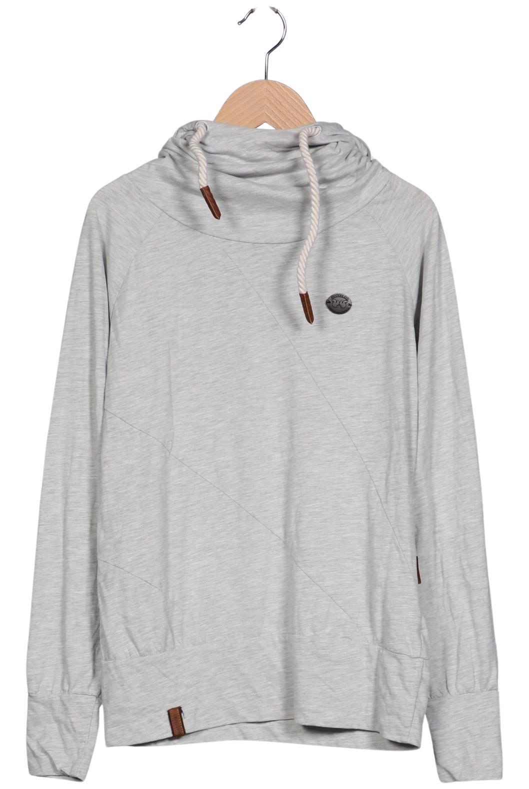 

Naketano Damen Kapuzenpullover, grau, Gr. 38