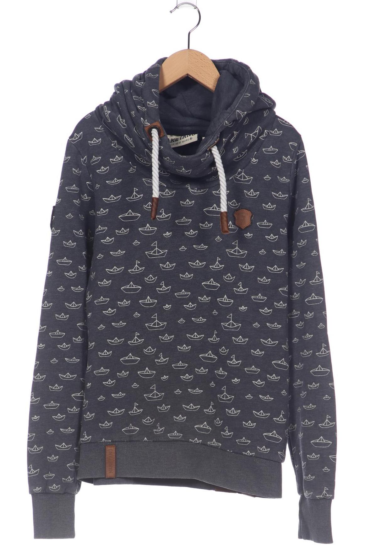 

Naketano Damen Kapuzenpullover, grau, Gr. 42