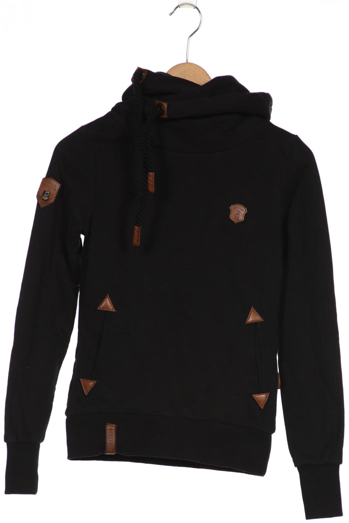 

Naketano Damen Kapuzenpullover, schwarz
