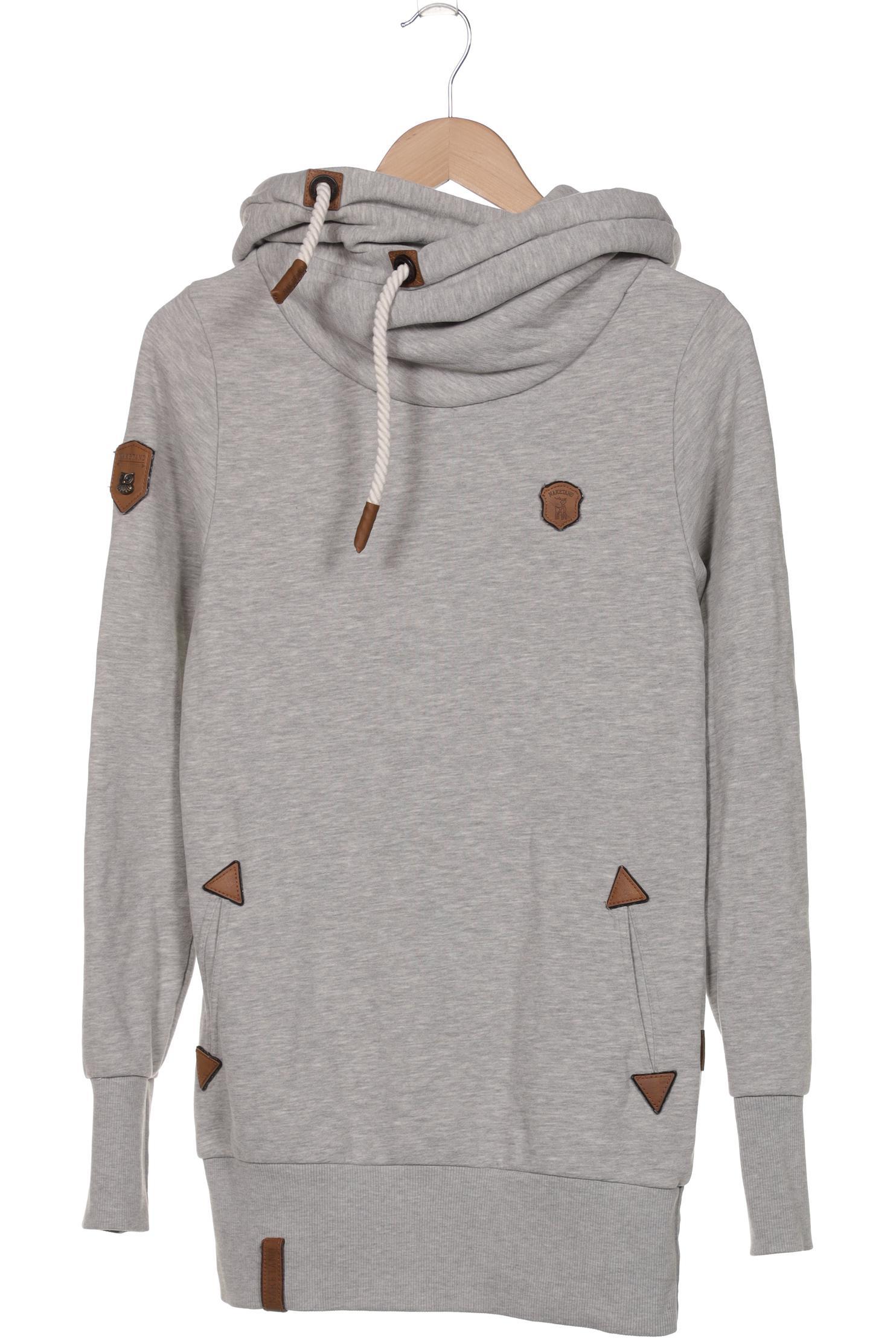 

Naketano Damen Kapuzenpullover, grau, Gr. 38