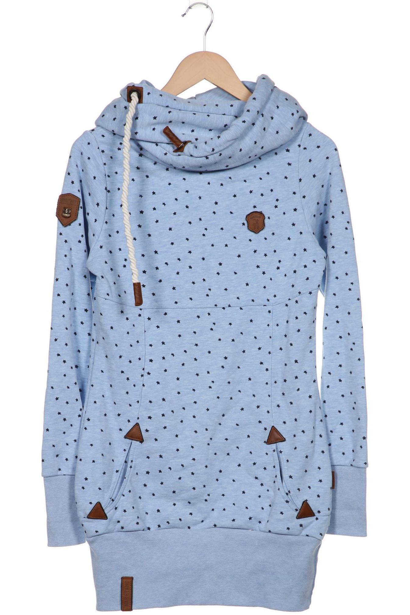

Naketano Damen Kapuzenpullover, hellblau, Gr. 38