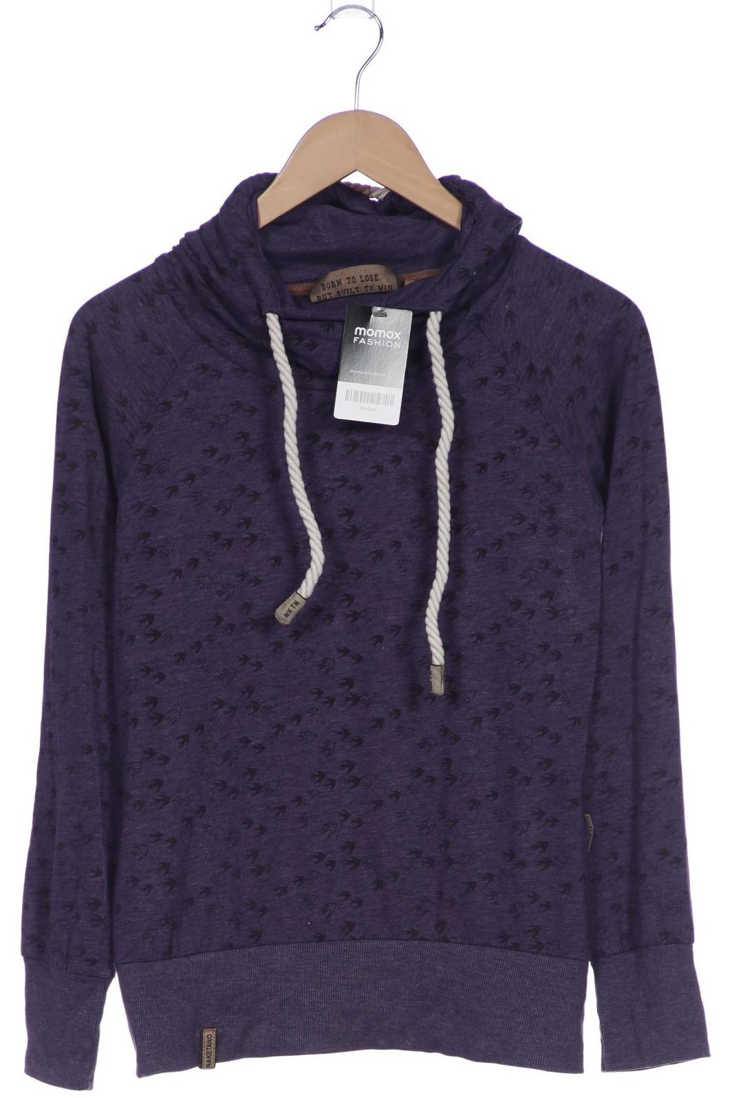 

Naketano Damen Kapuzenpullover, flieder, Gr. 36