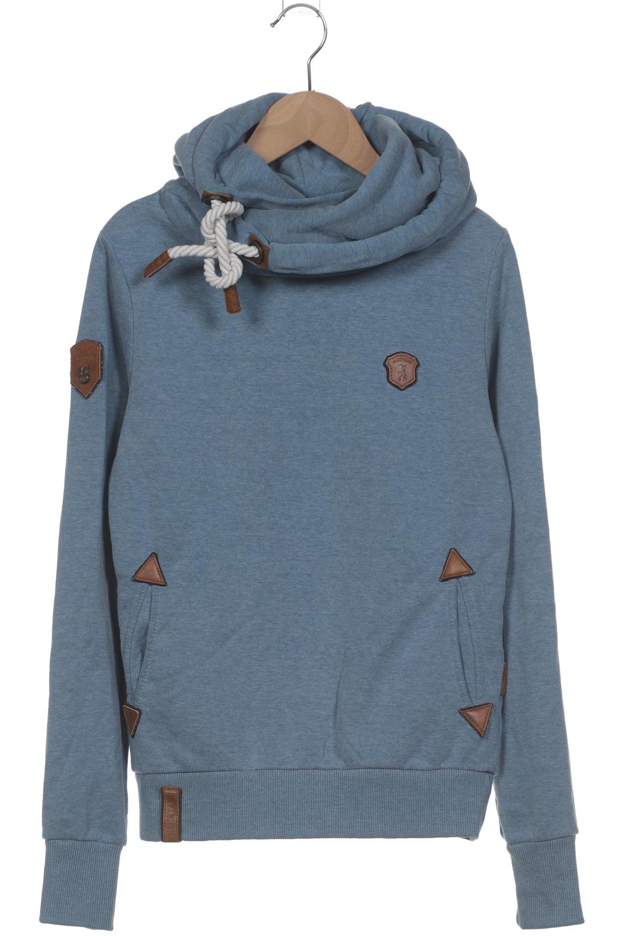 

Naketano Damen Kapuzenpullover, blau, Gr. 36