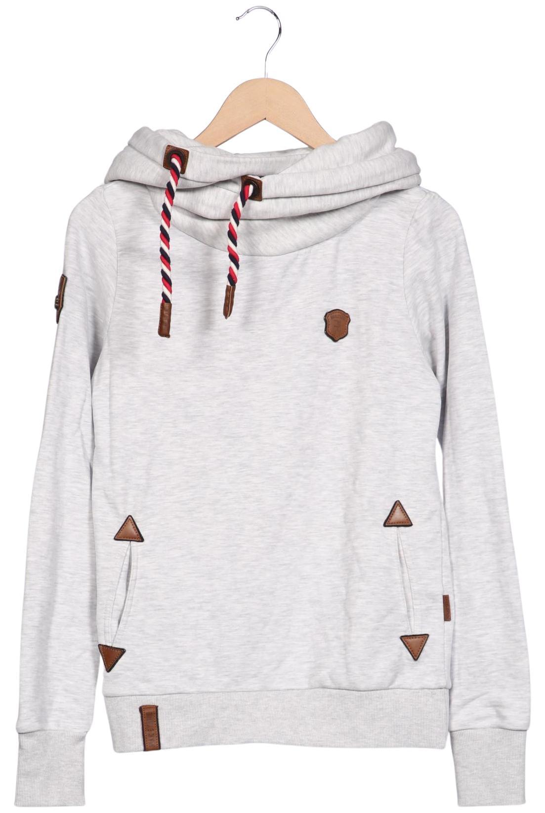 

Naketano Damen Kapuzenpullover, grau, Gr. 38