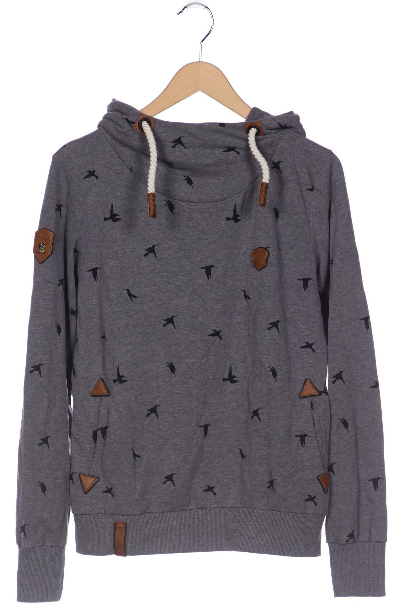 

Naketano Damen Kapuzenpullover, grau, Gr. 42