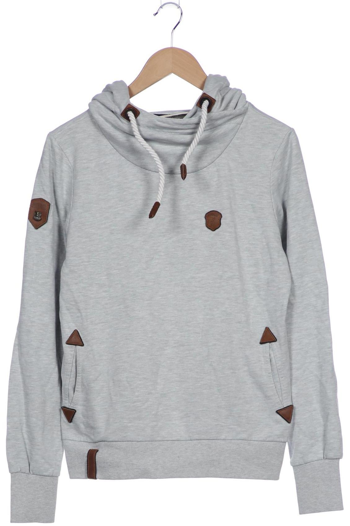 

Naketano Damen Kapuzenpullover, grau, Gr. 42