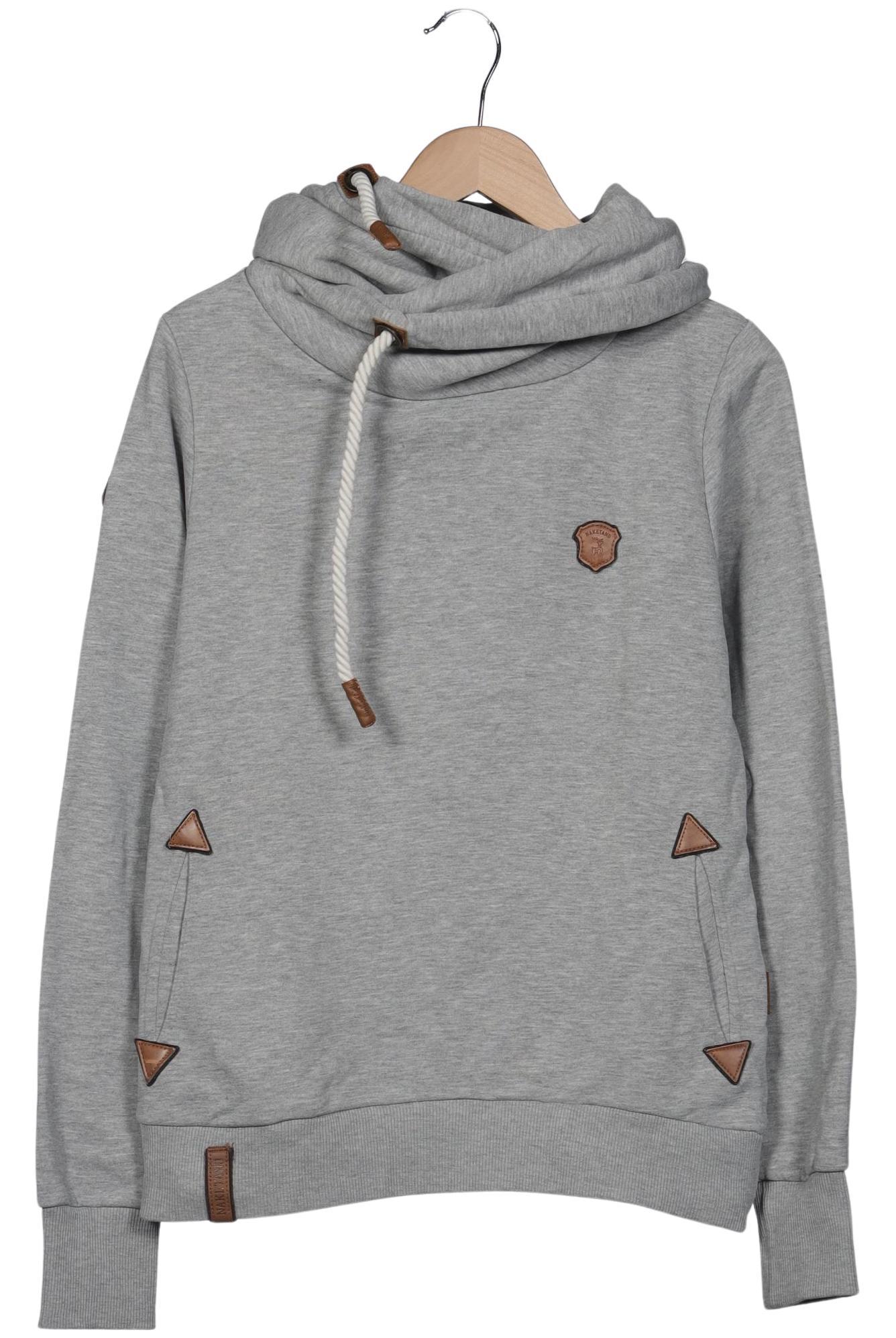 

Naketano Damen Kapuzenpullover, grau, Gr. 42