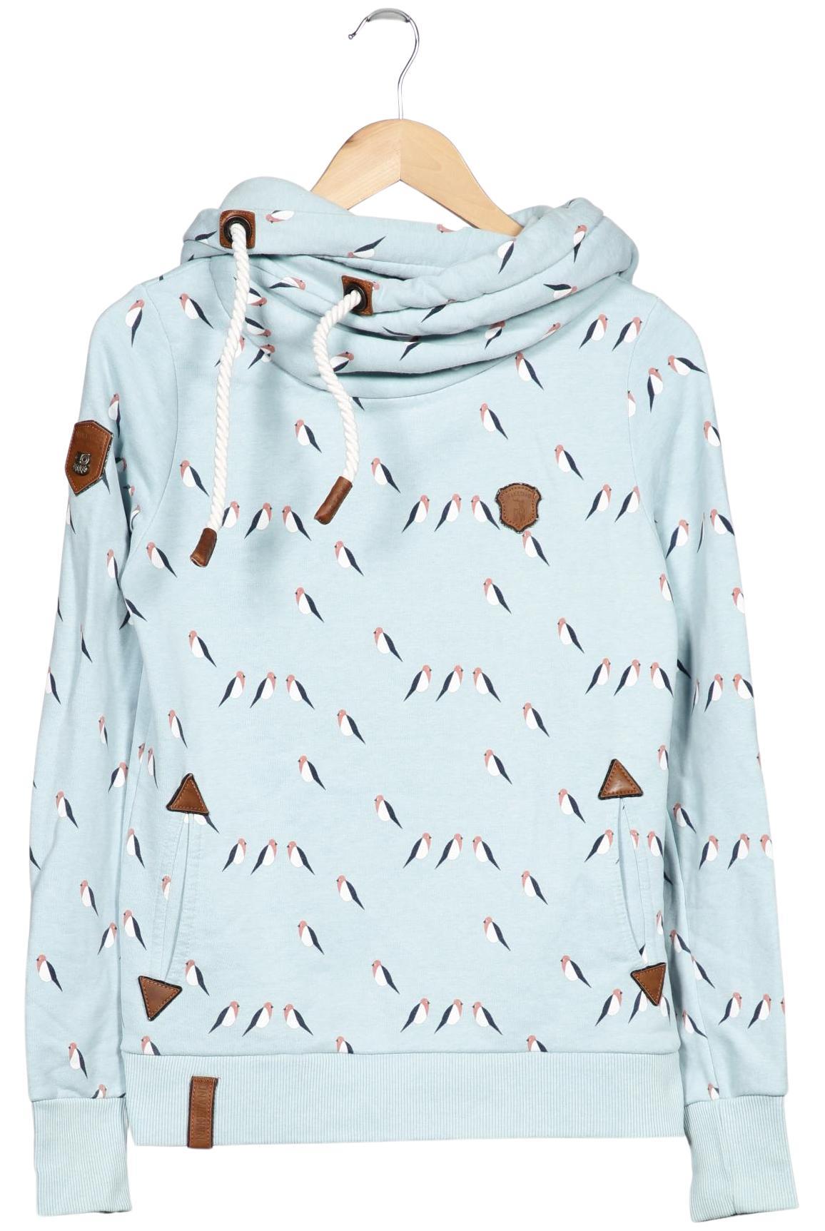 

Naketano Damen Kapuzenpullover, hellblau, Gr. 38