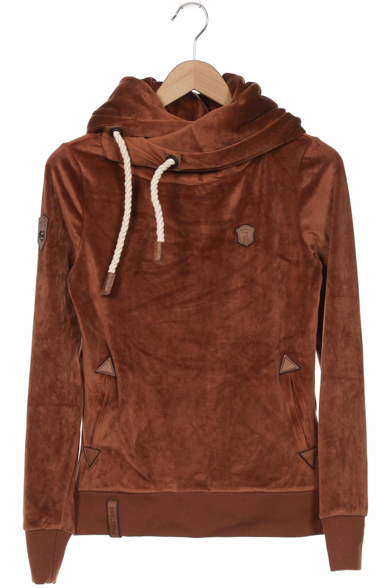 

Naketano Damen Kapuzenpullover, braun, Gr. 36