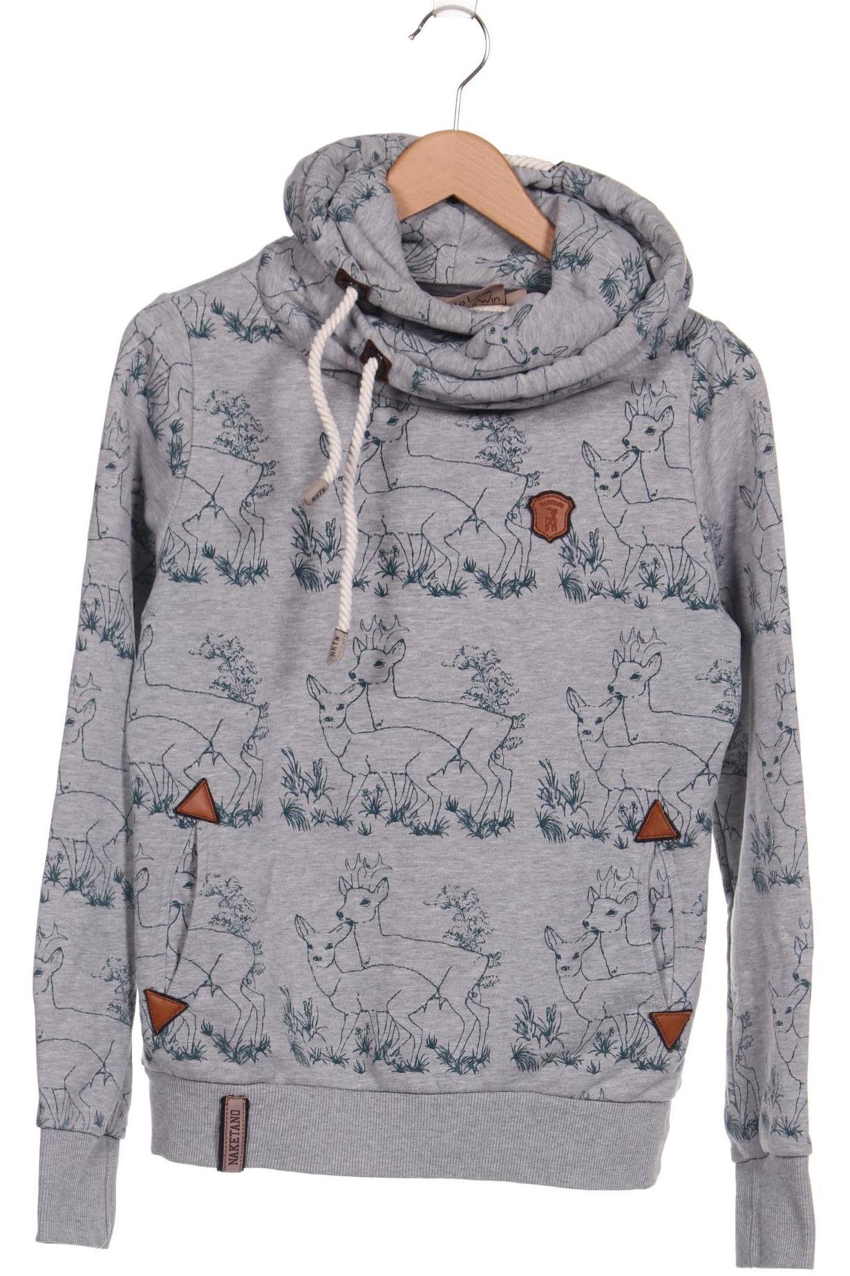 

Naketano Damen Kapuzenpullover, grau