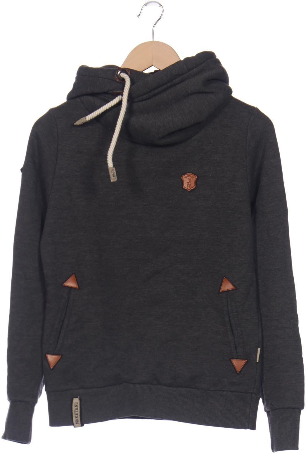 

Naketano Damen Kapuzenpullover, grau, Gr. 36