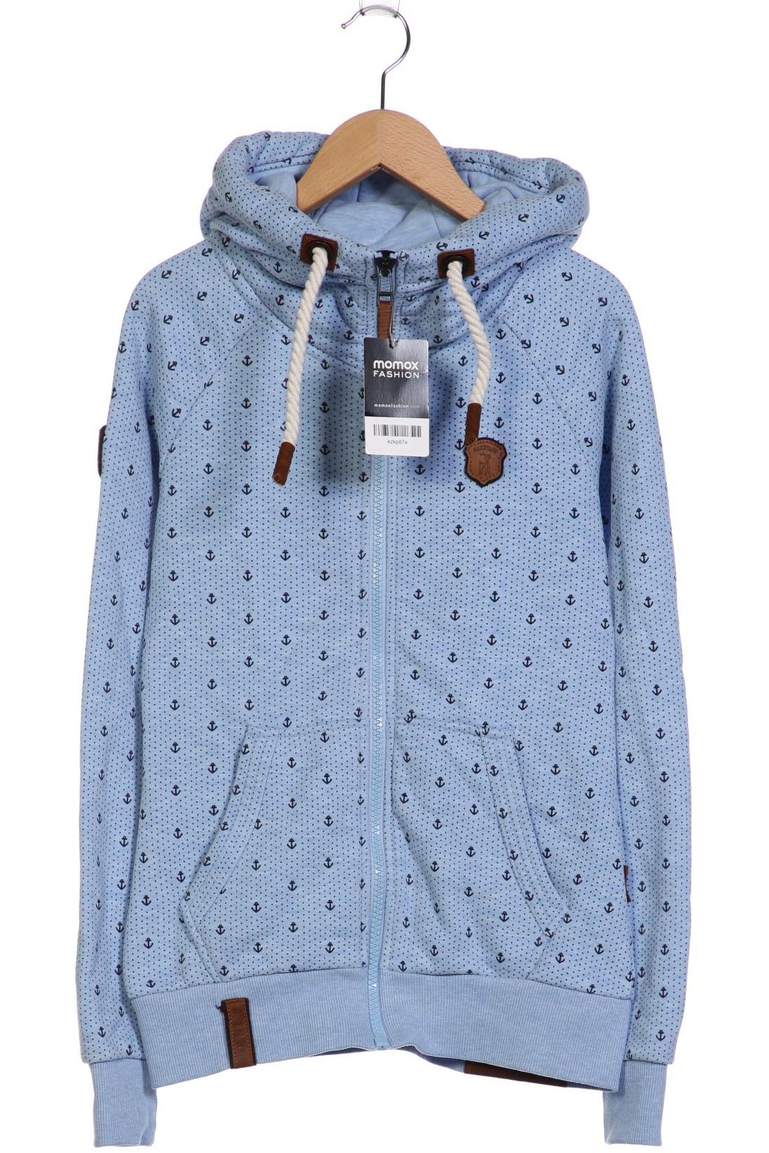 

Naketano Damen Kapuzenpullover, hellblau, Gr. 36