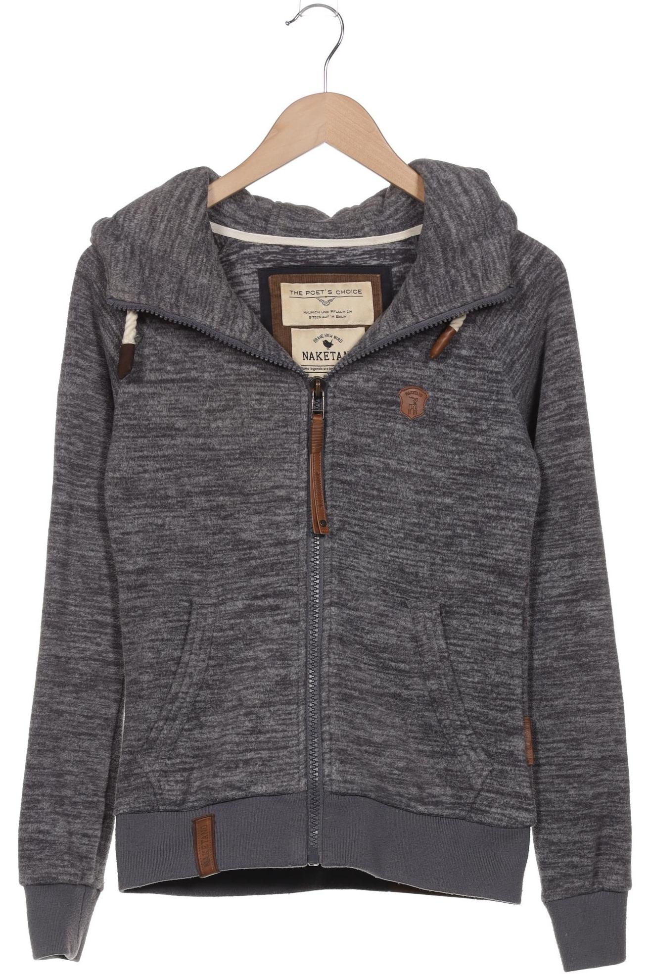 

Naketano Damen Kapuzenpullover, grau, Gr. 34
