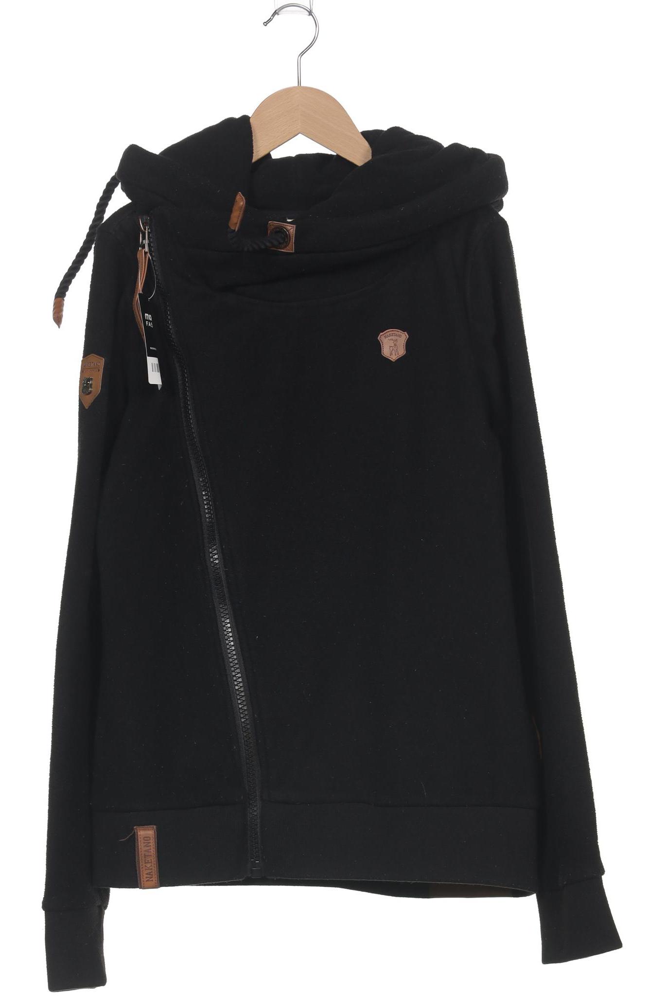 

Naketano Damen Kapuzenpullover, schwarz, Gr. 42